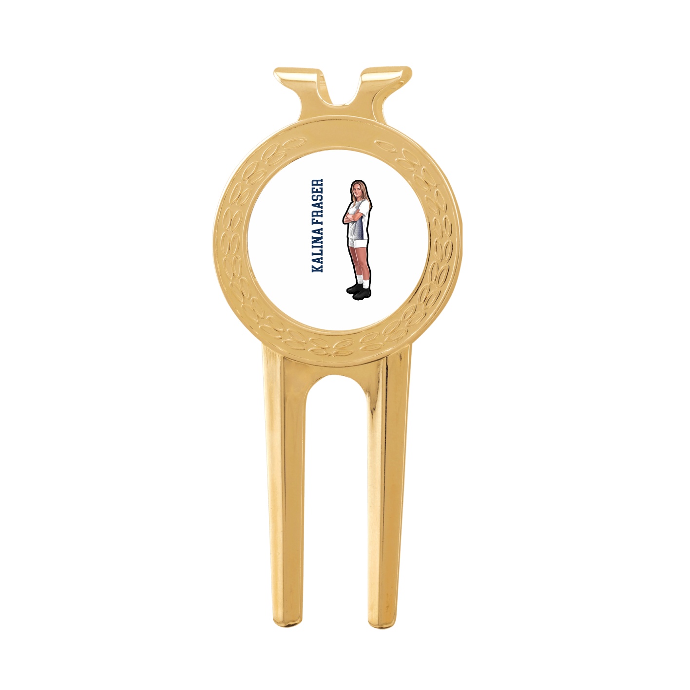 Divot Tool with Ball Marker — Name Vertical in Classic