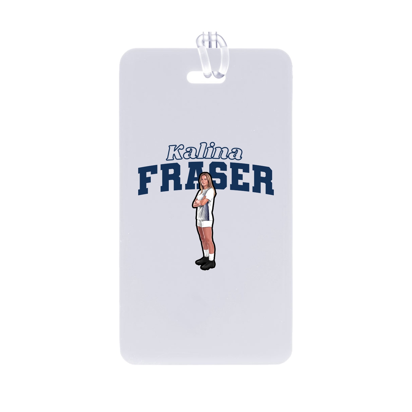 Bag Tag — Name Arch in Classic