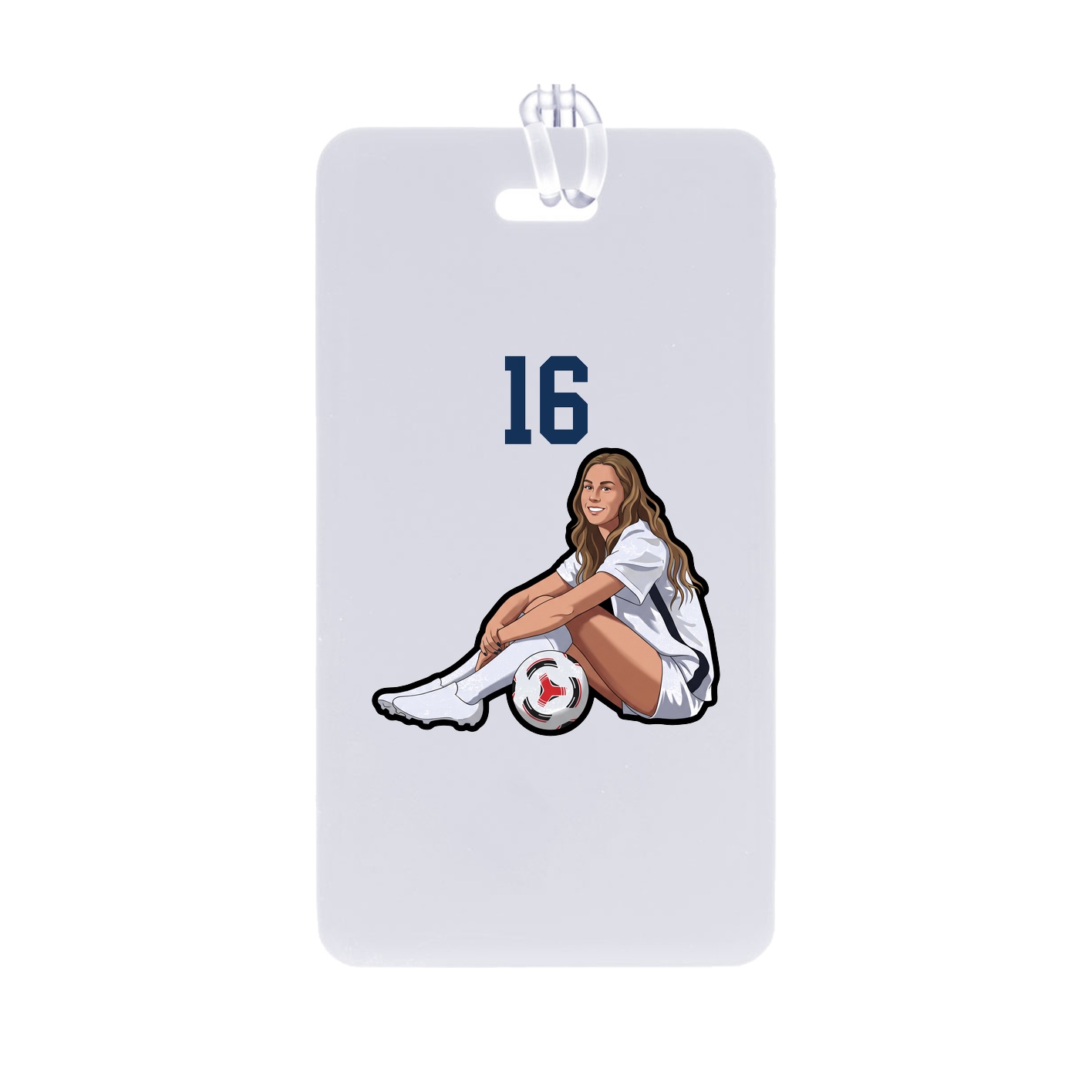 Bag Tag — Number Top in Classic