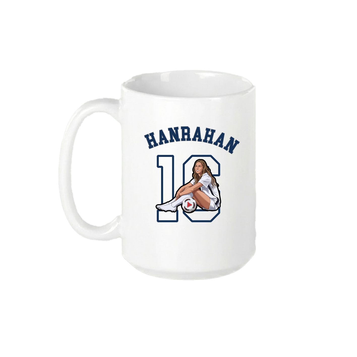 15oz Coffee Mug — Shirsey Arch in White