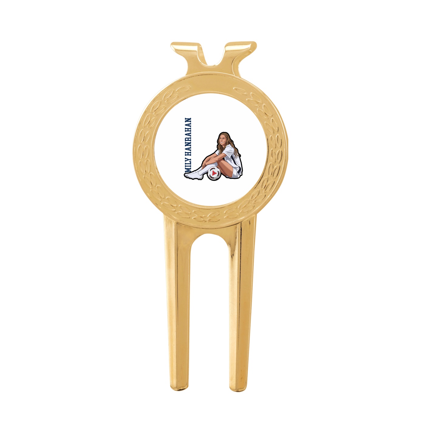 Divot Tool with Ball Marker — Name Vertical in Classic