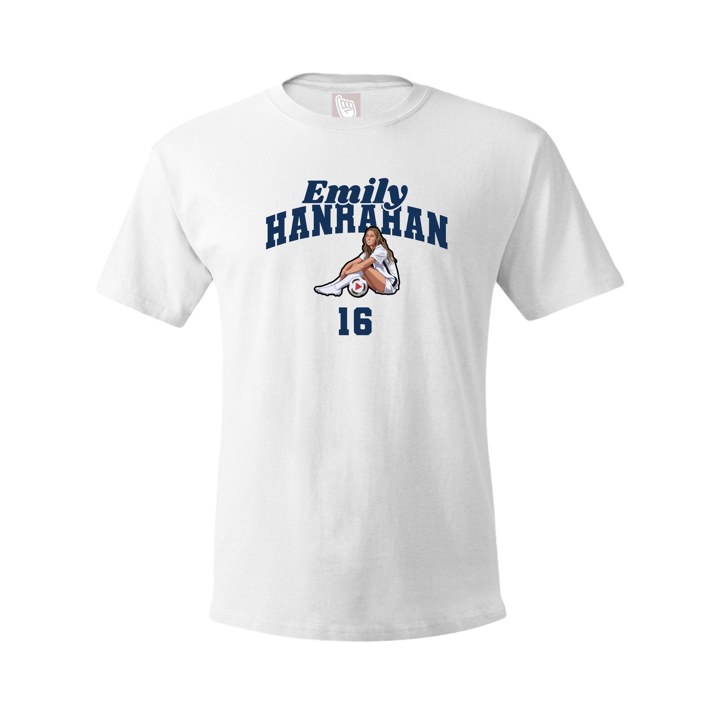 Youth Tee — Signature Arch in White