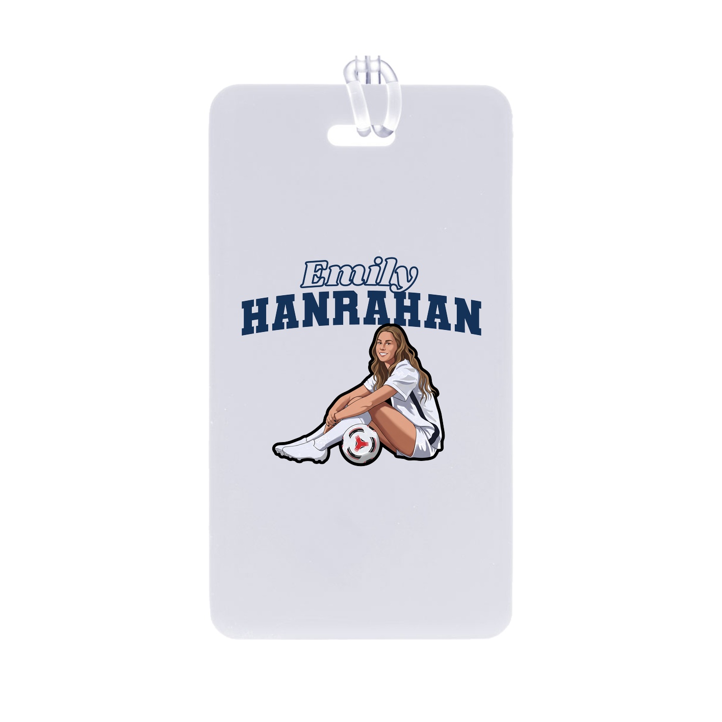 Bag Tag — Name Arch in Classic