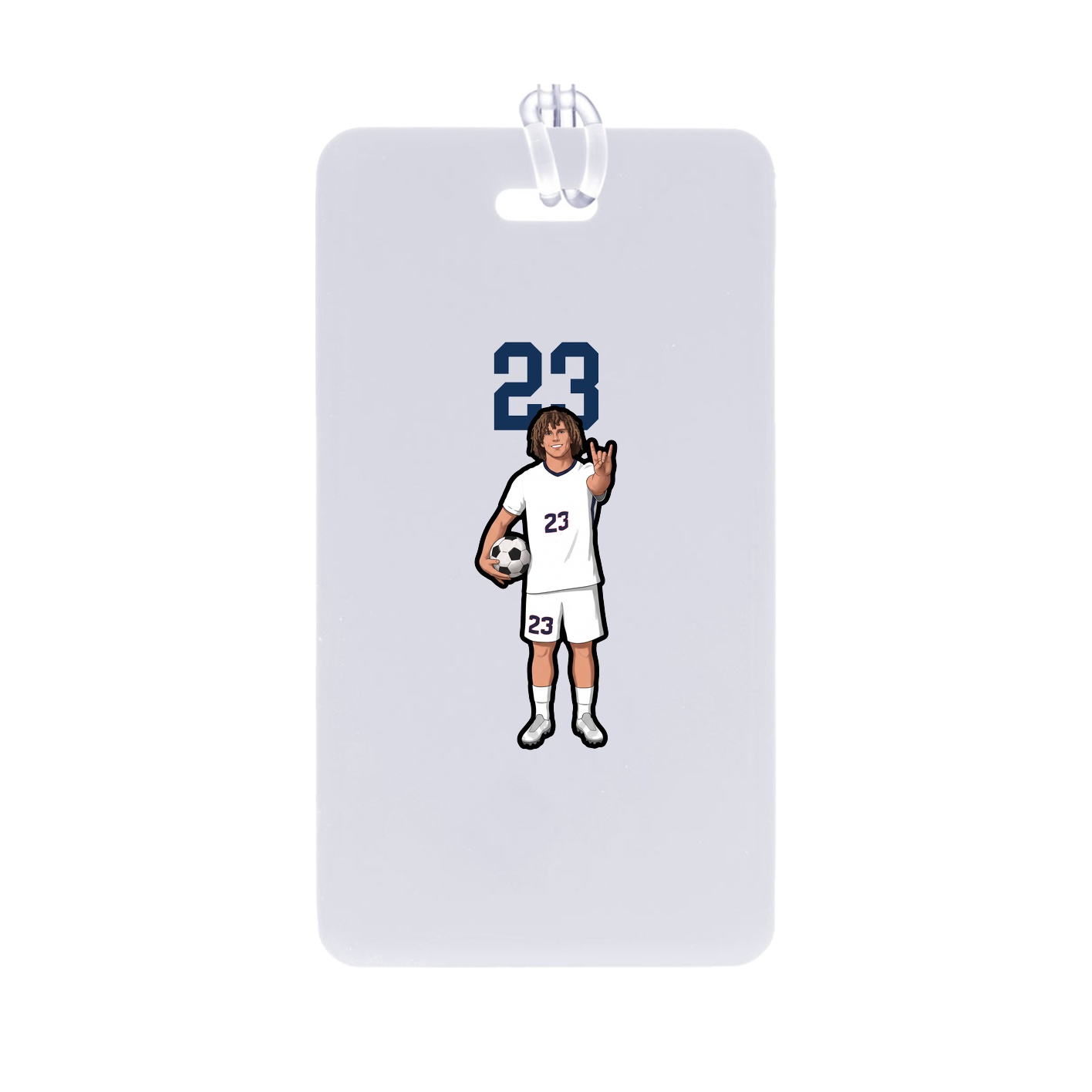 Bag Tag — Number Top in Classic