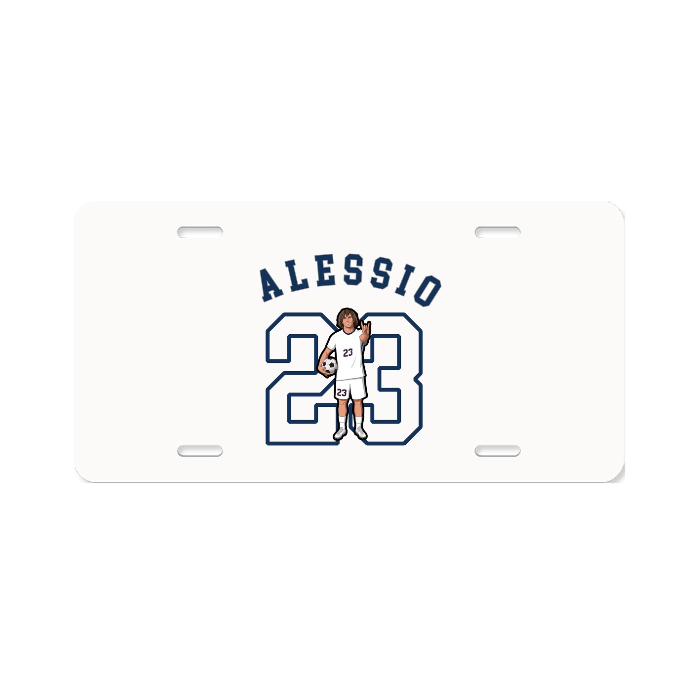 License Plate — Shirsey Arch in Classic