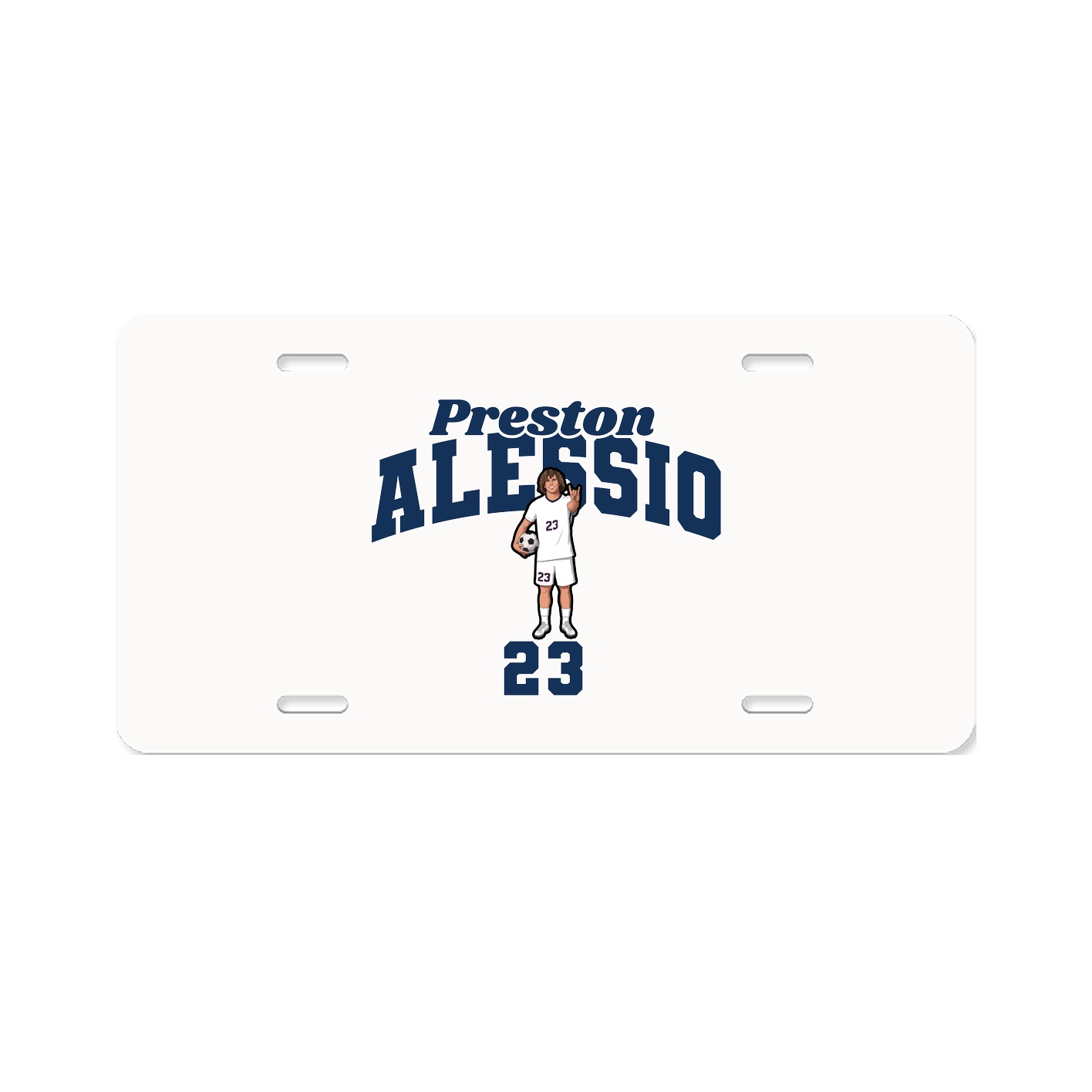 License Plate — Signature Arch in Classic