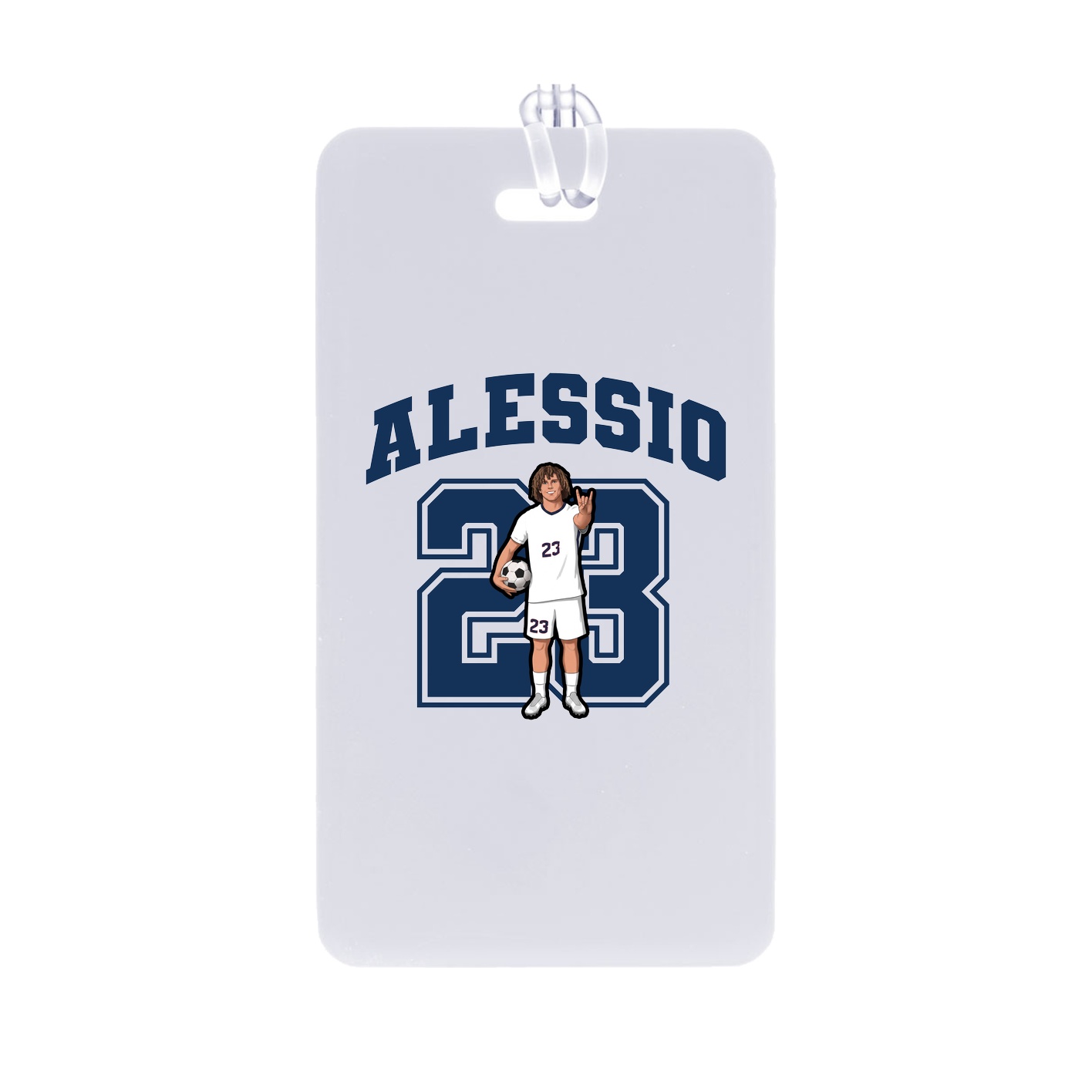 Bag Tag — Number in Classic
