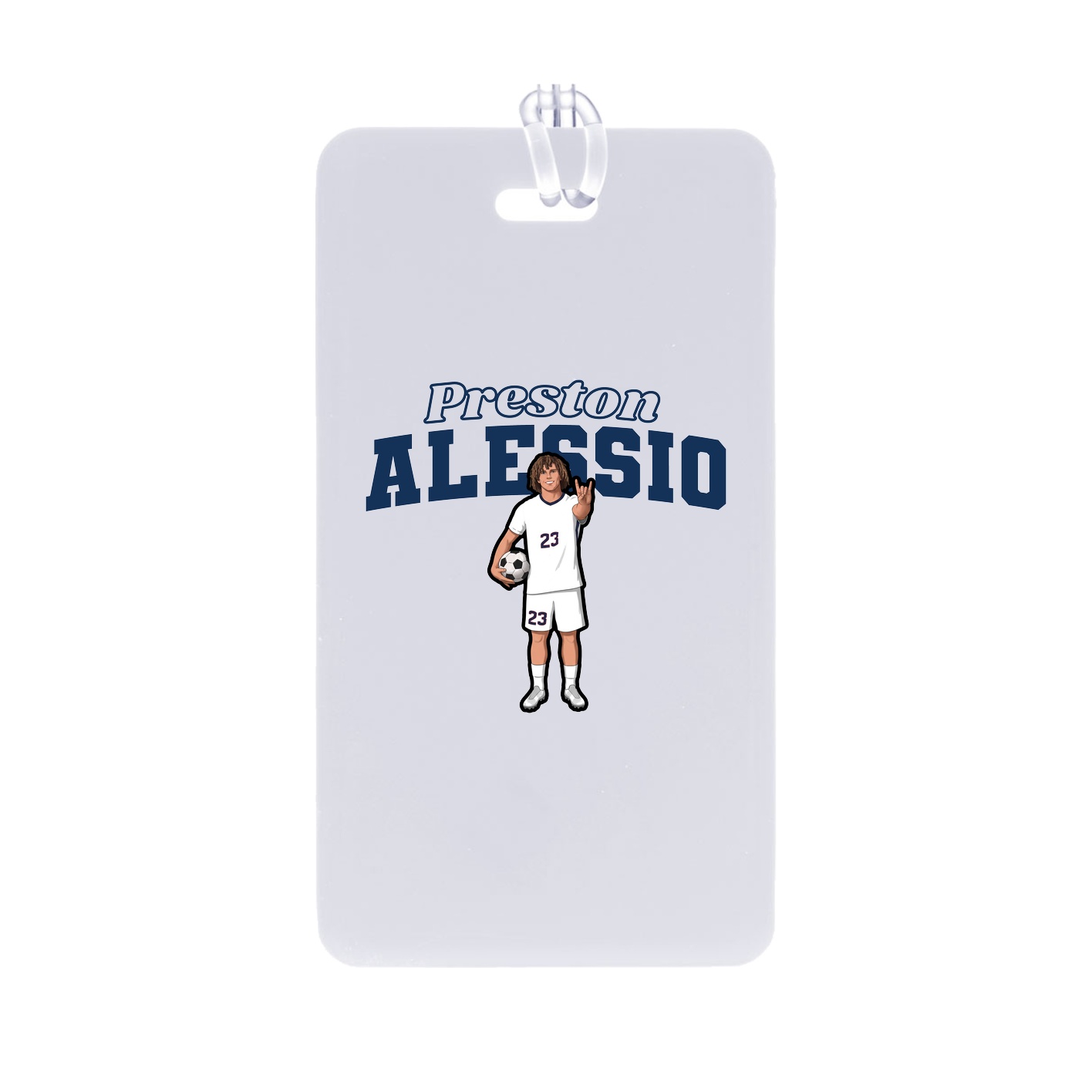Bag Tag — Name Arch in Classic