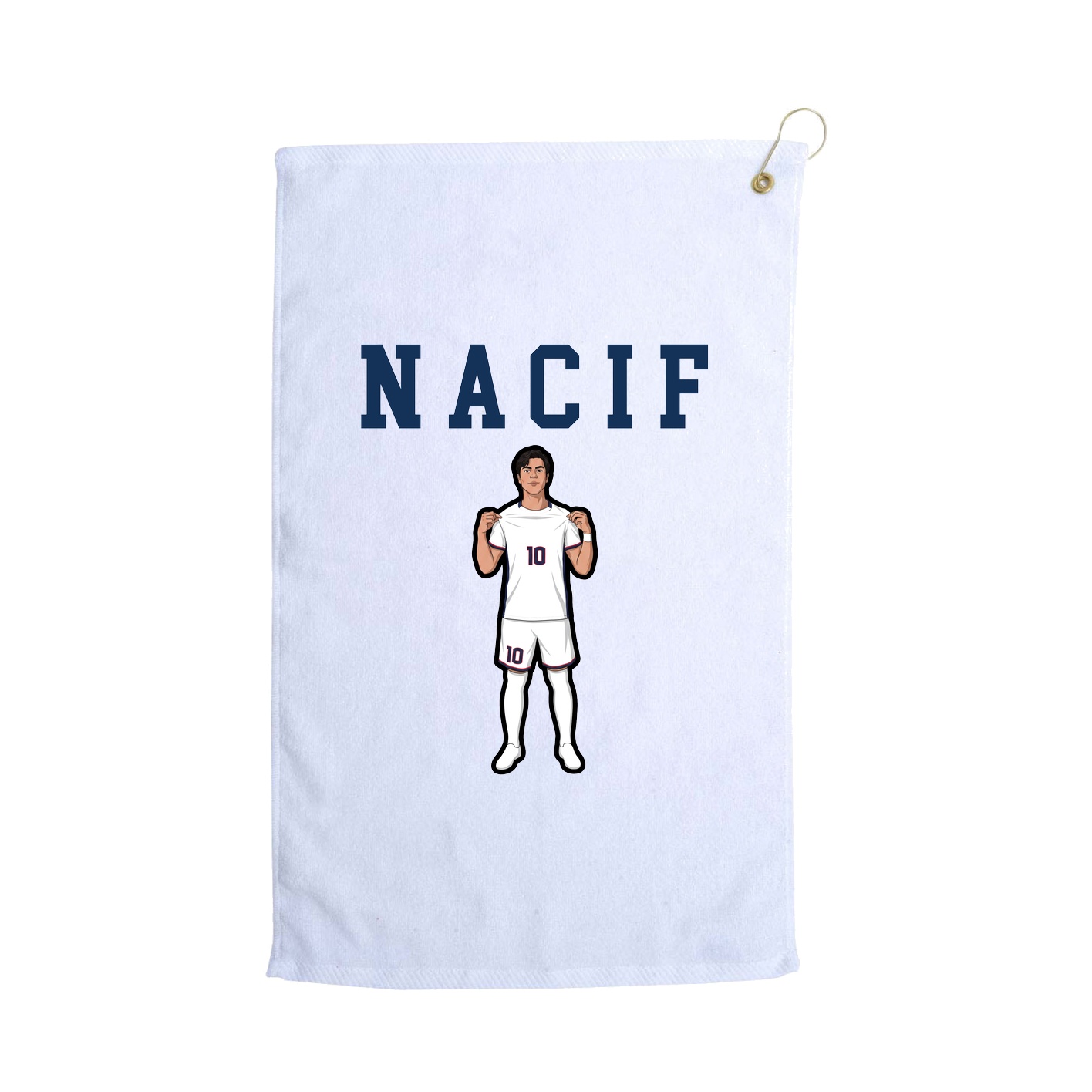 Golf Towel — Shirsey in White