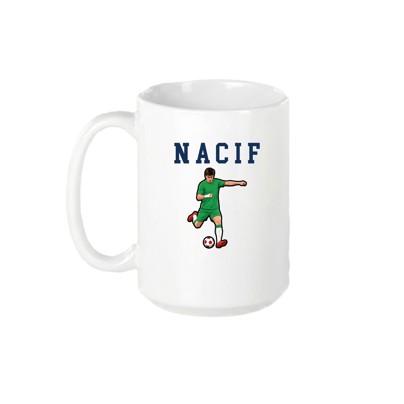 15oz Coffee Mug — Shirsey in White