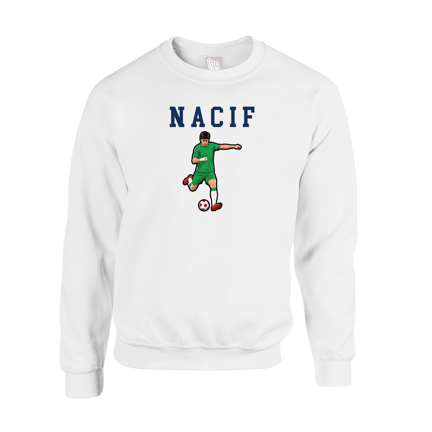 Fleece Crew — Shirsey in White