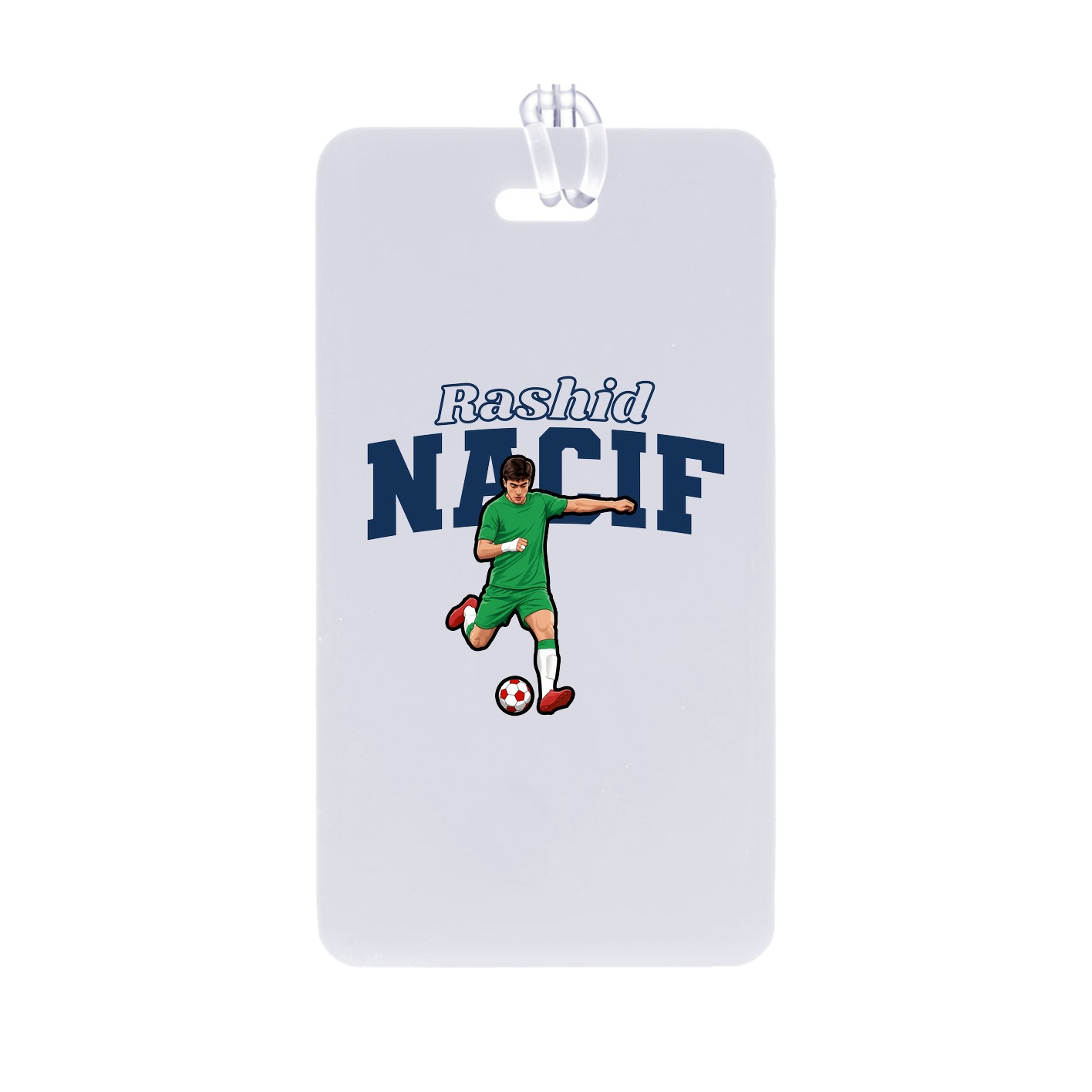 Bag Tag — Name Arch in Classic