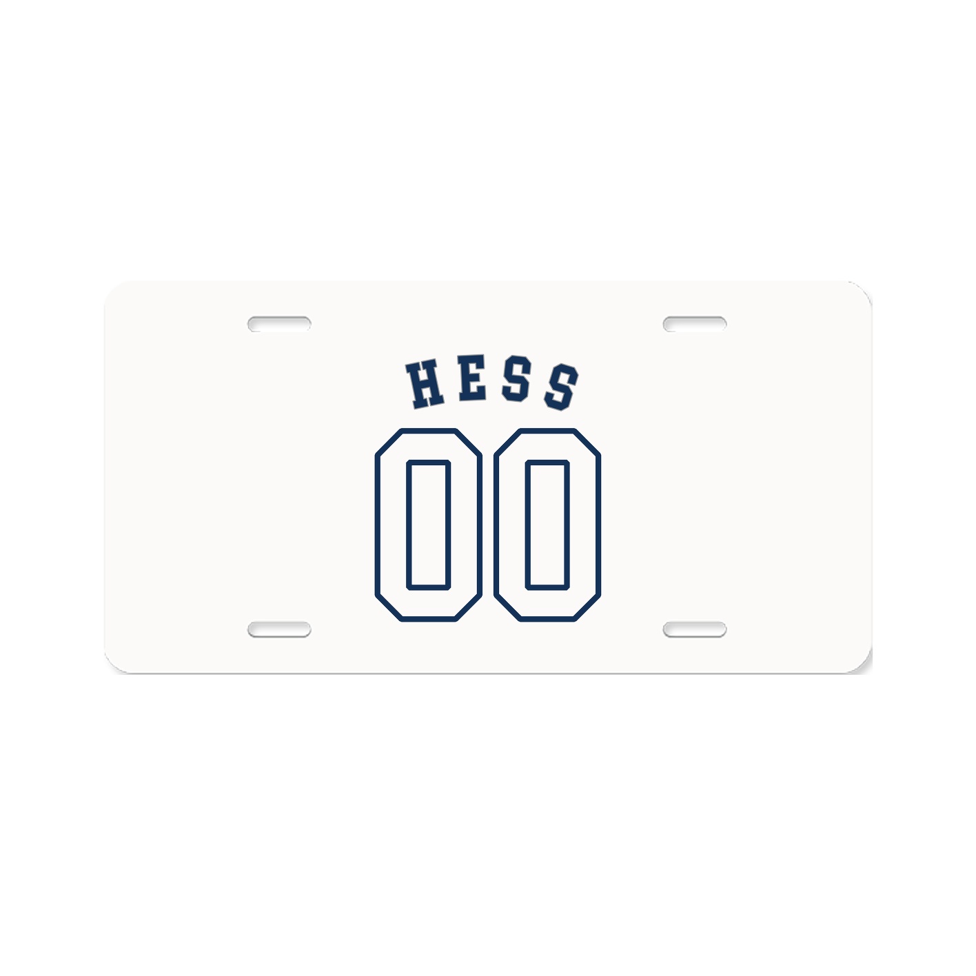 License Plate — Shirsey Arch in Classic