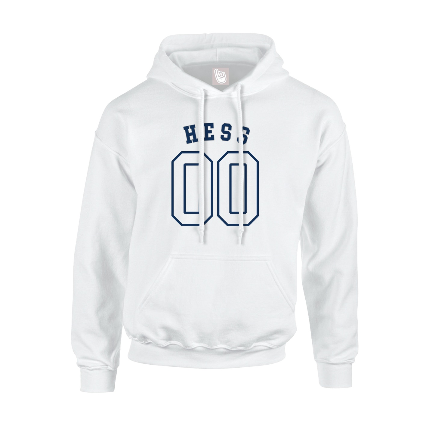Hoodie — Shirsey Arch in White