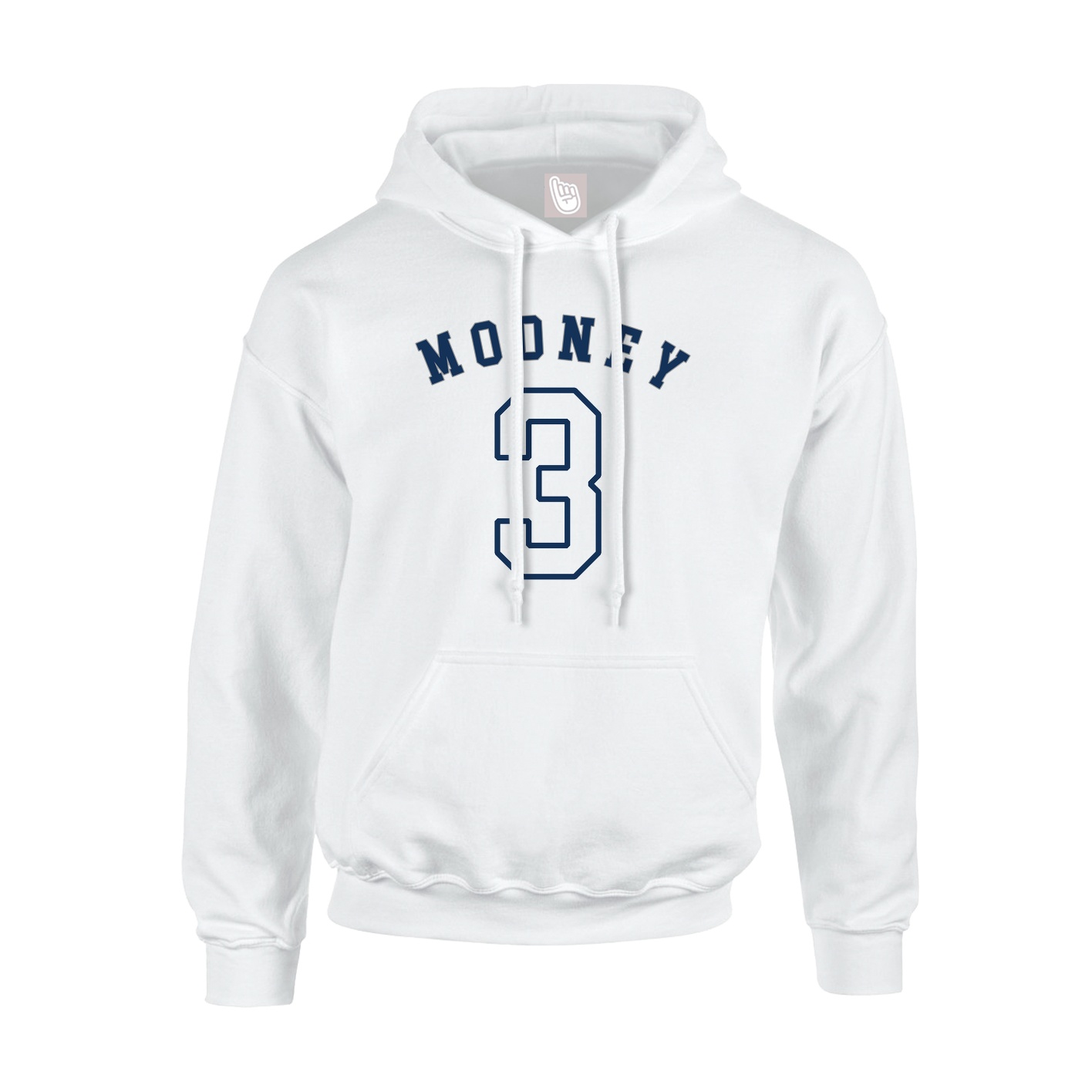 Hoodie — Shirsey Arch in White