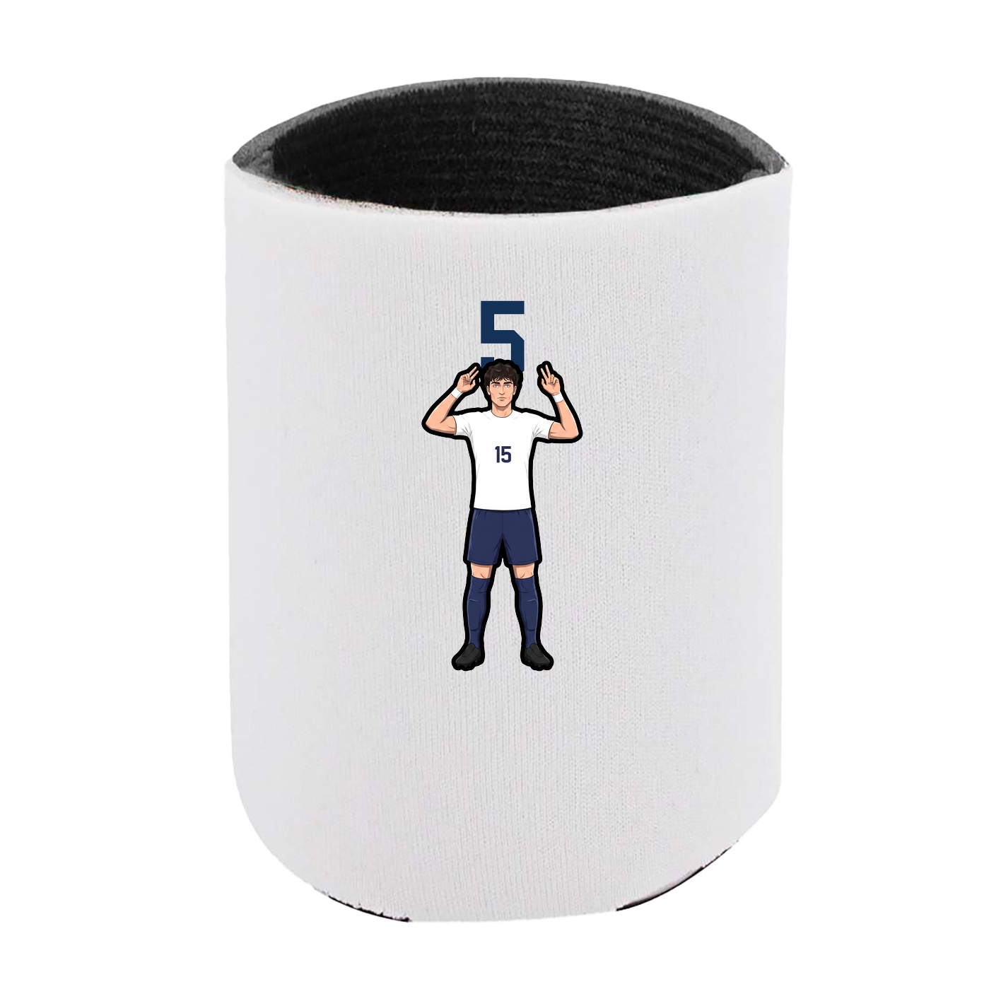 Can Holder — Number Top in White