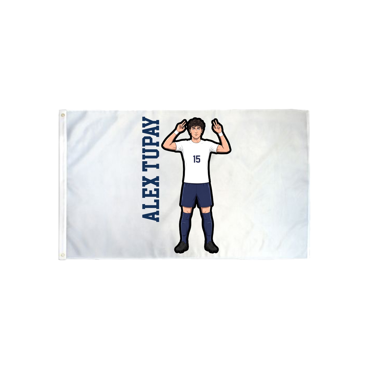 3x5 Flag — Name Vertical in Classic