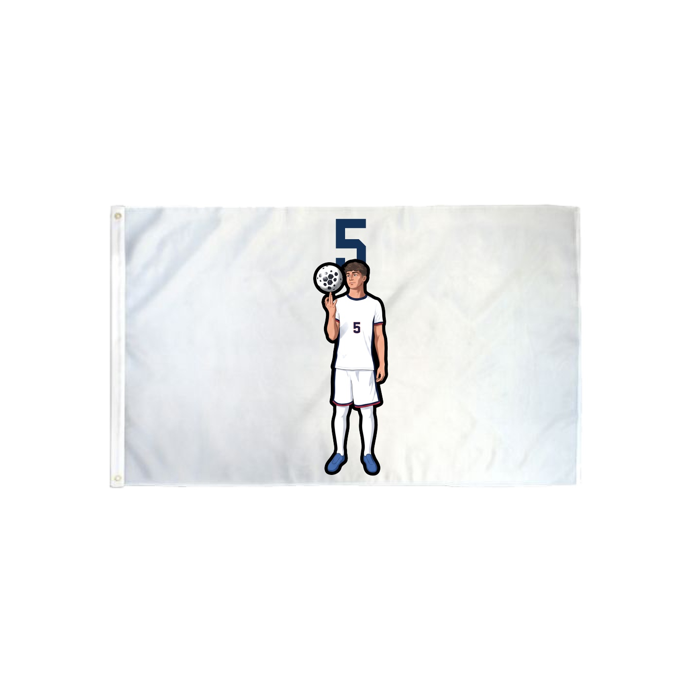 3x5 Flag — Number Top in Classic