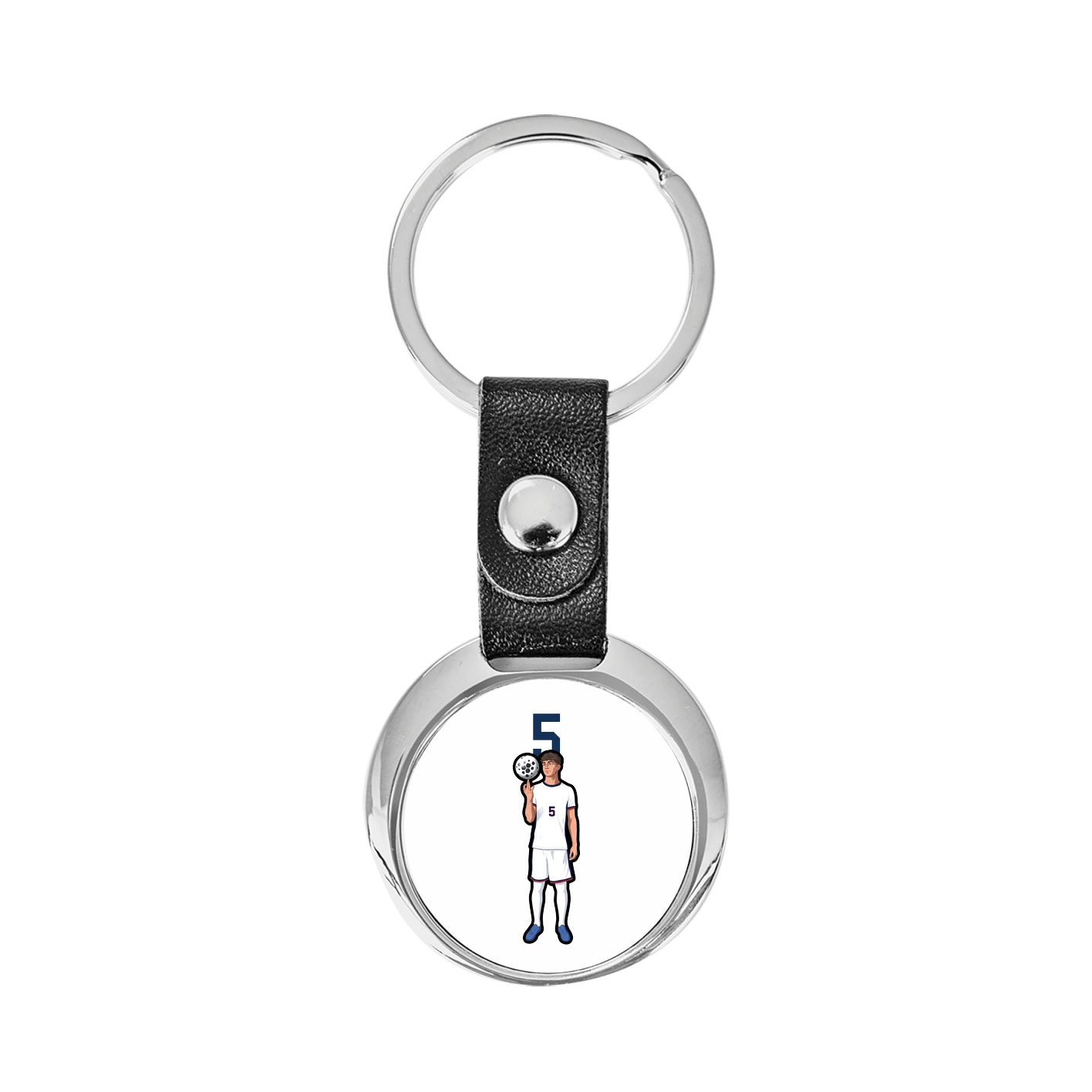 Key Chain — Number Top in Classic