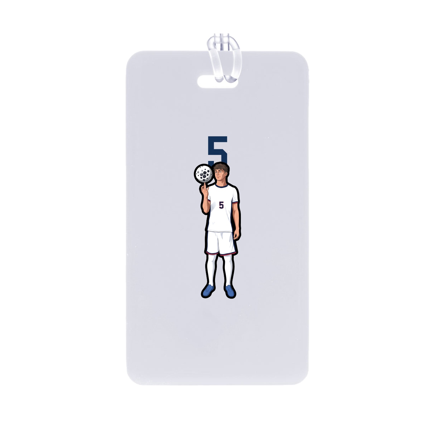 Bag Tag — Number Top in Classic