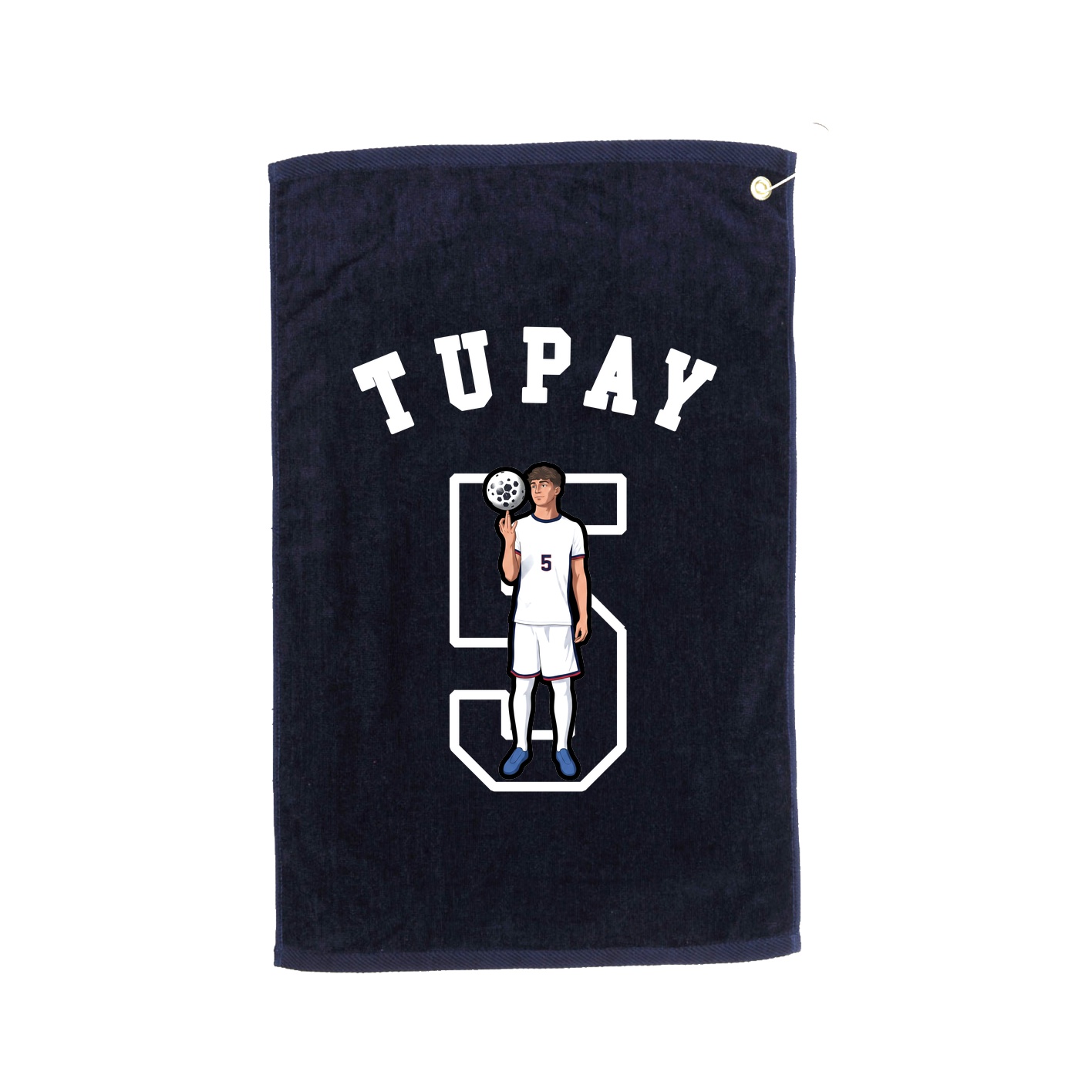 Golf Towel — Shirsey Arch in Navy