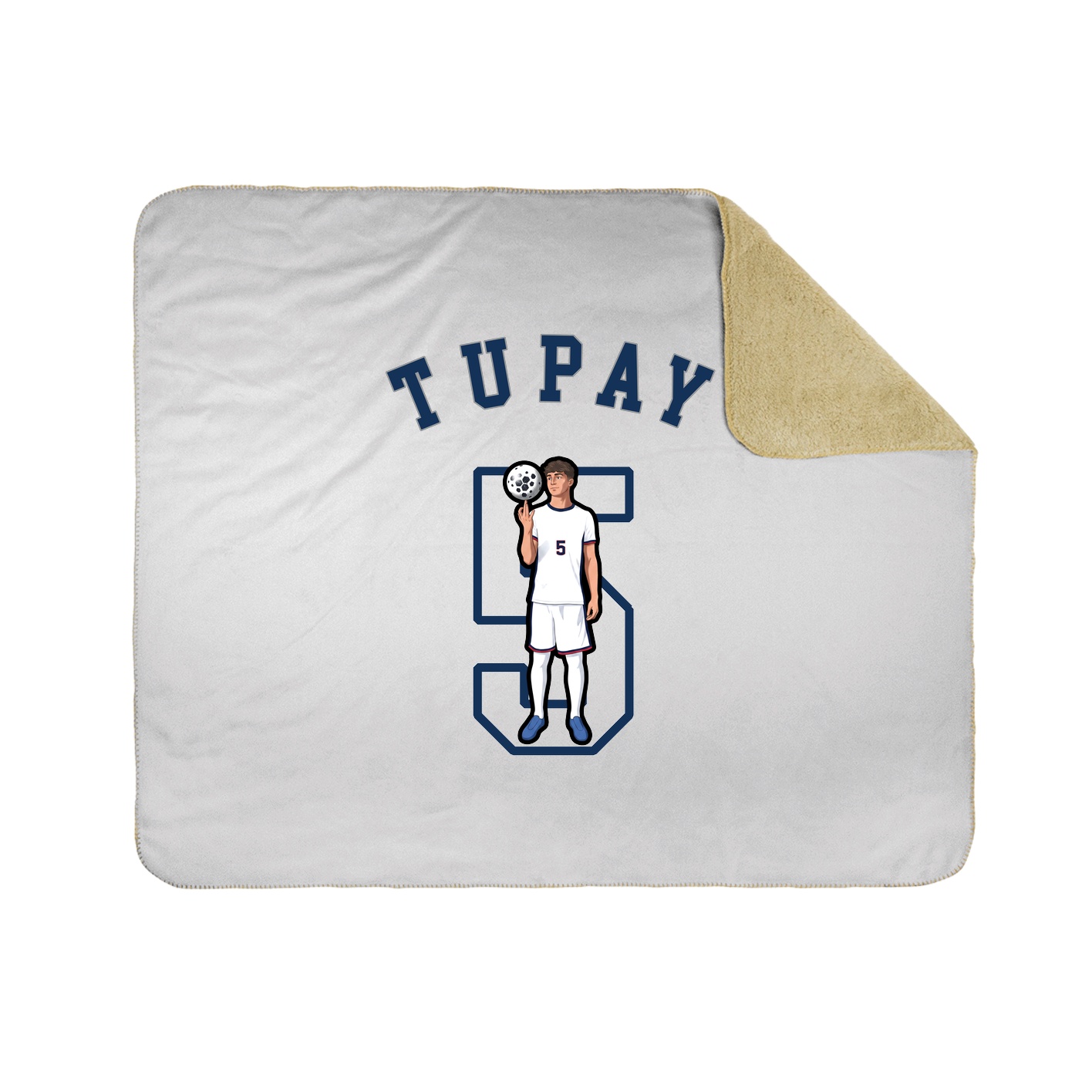 Throw Blanket — Shirsey Arch in White