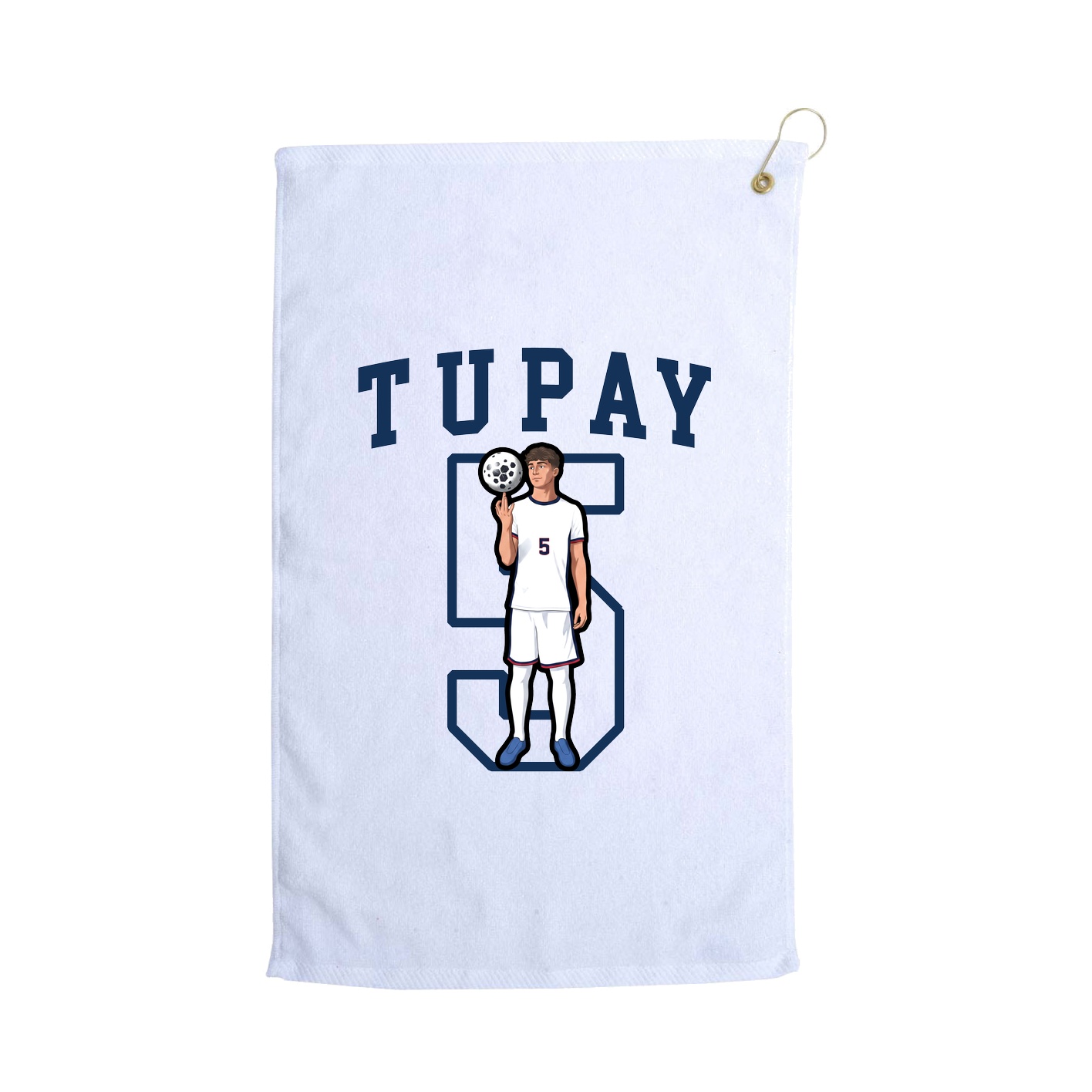 Golf Towel — Shirsey in White