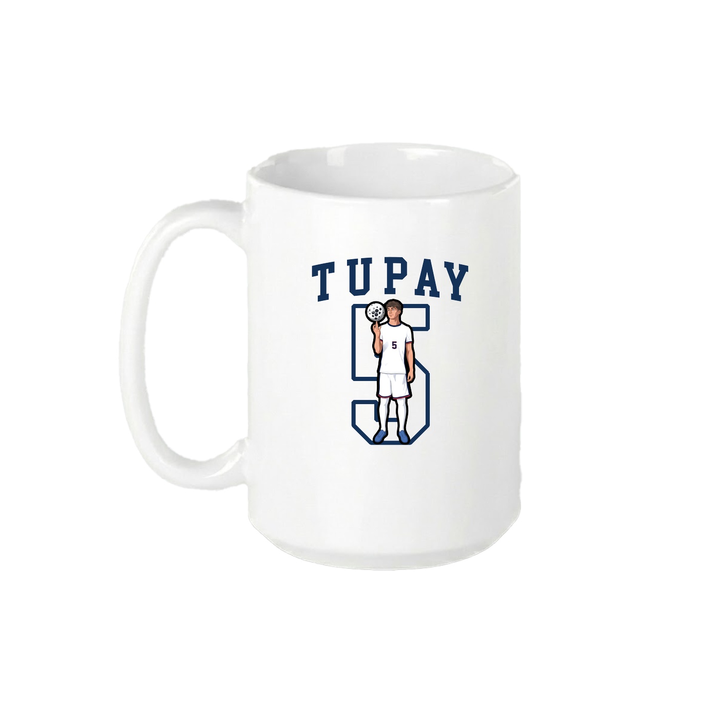 15oz Coffee Mug — Shirsey in White