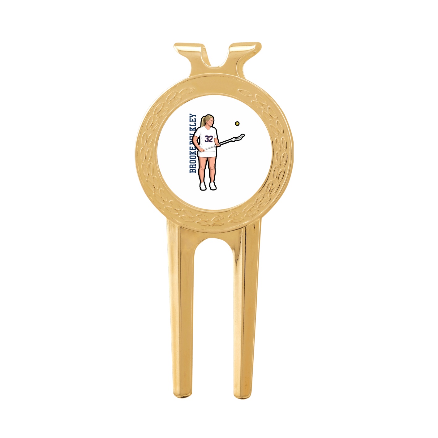 Divot Tool with Ball Marker — Name Vertical in Classic