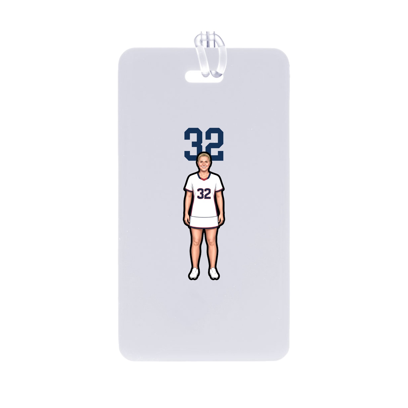 Bag Tag — Number Top in Classic