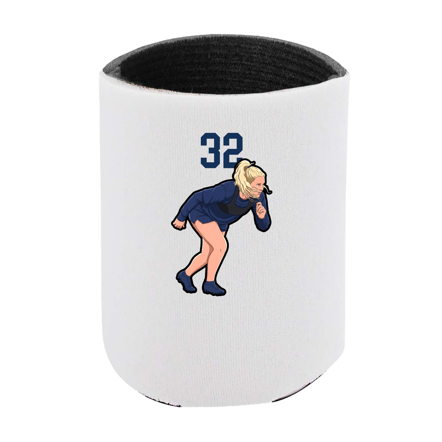 Can Holder — Number Top in White