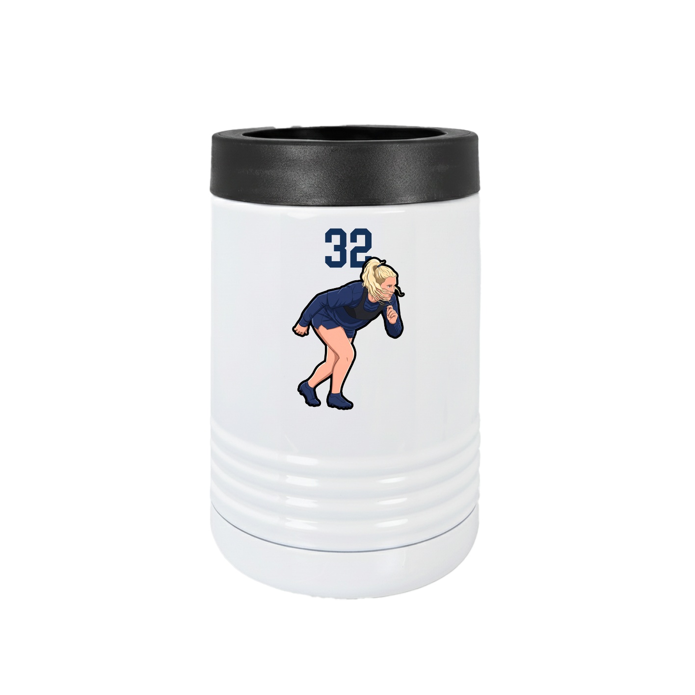 Beverage Holder — Number Top in White