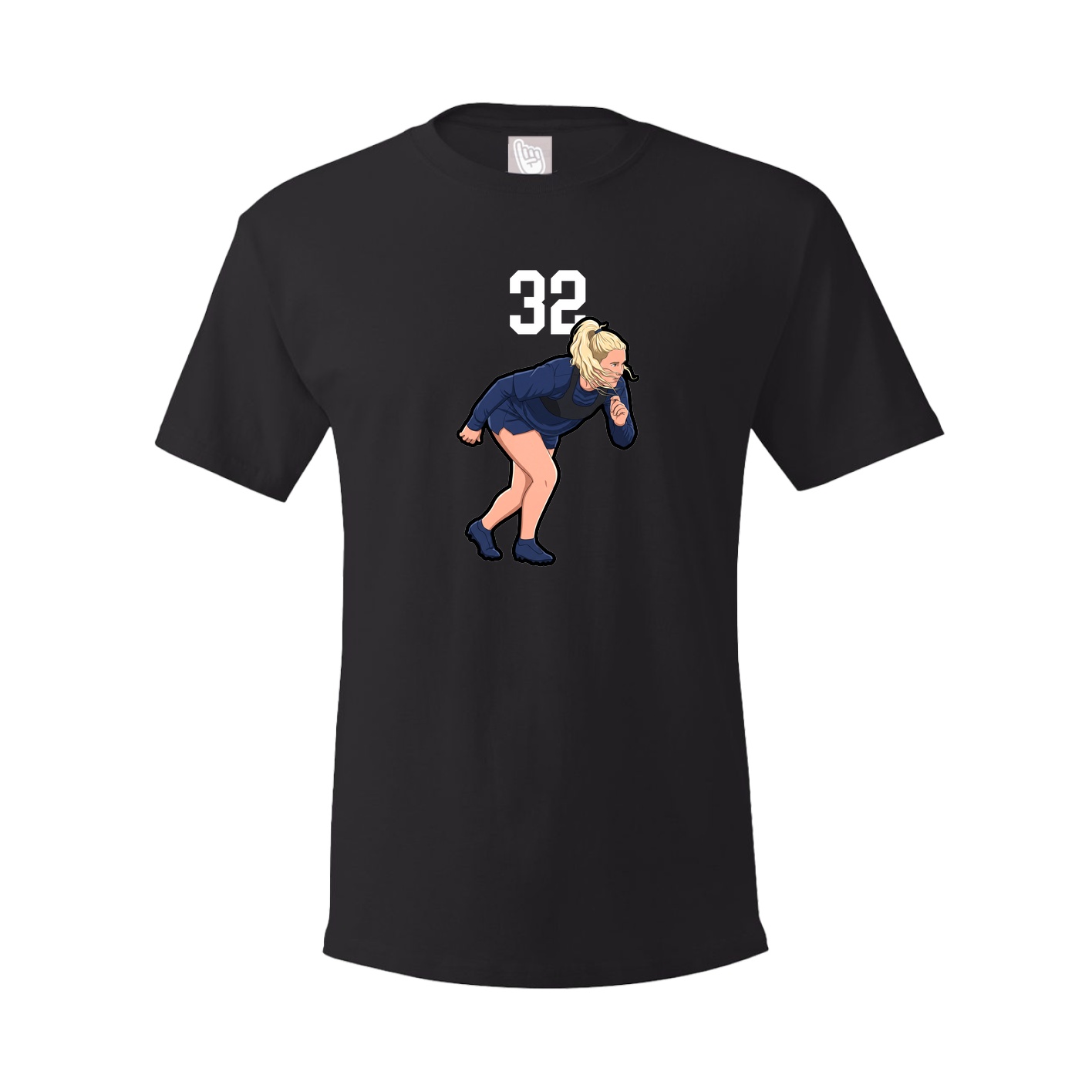 Tee — Number Top in Black