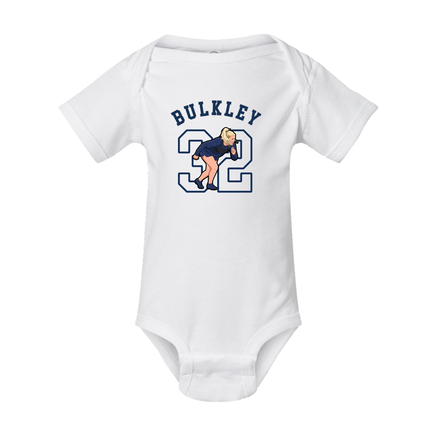 Baby Onesie — Shirsey Arch in White