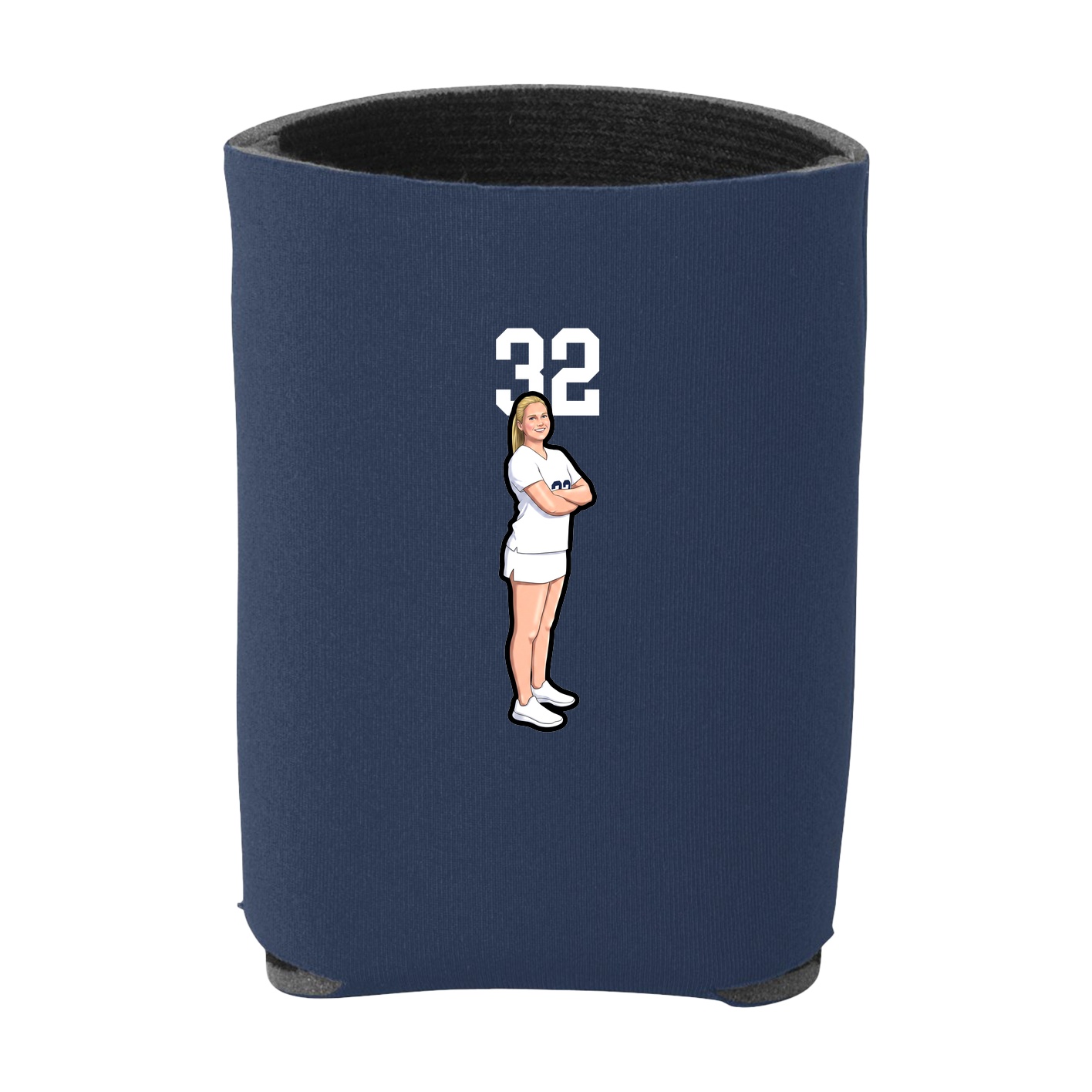 Can Holder — Number Top in Navy