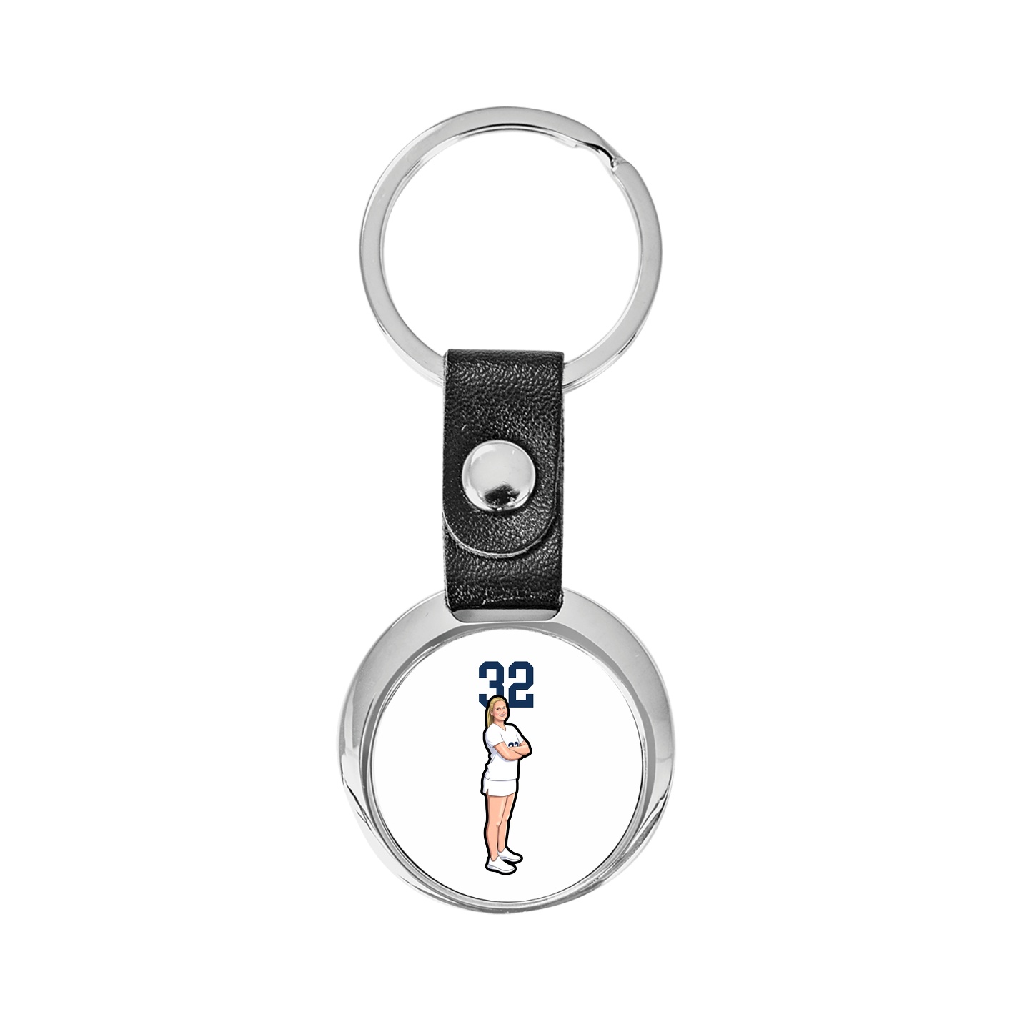 Key Chain — Number Top in Classic