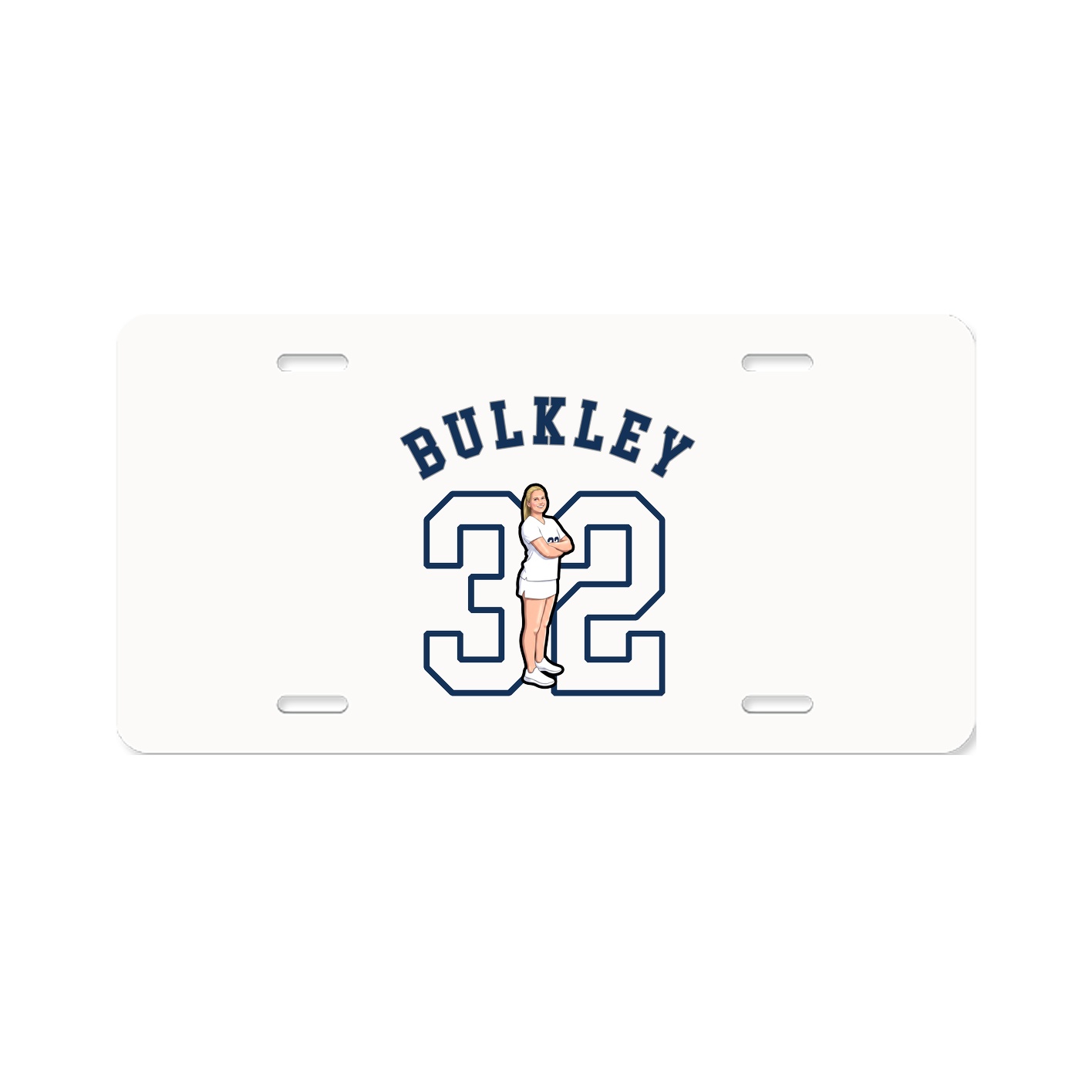 License Plate — Shirsey Arch in Classic