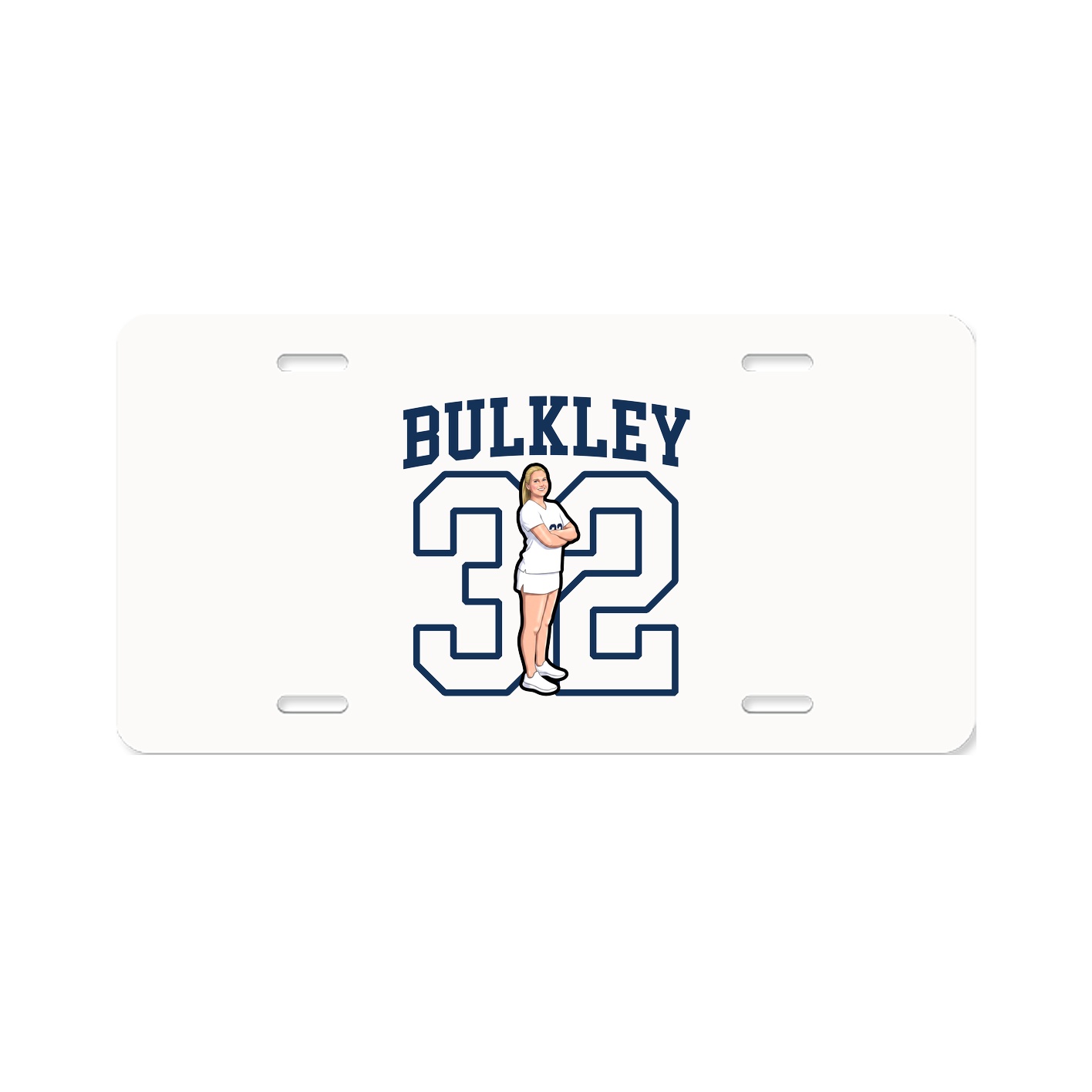Aluminum License Plate