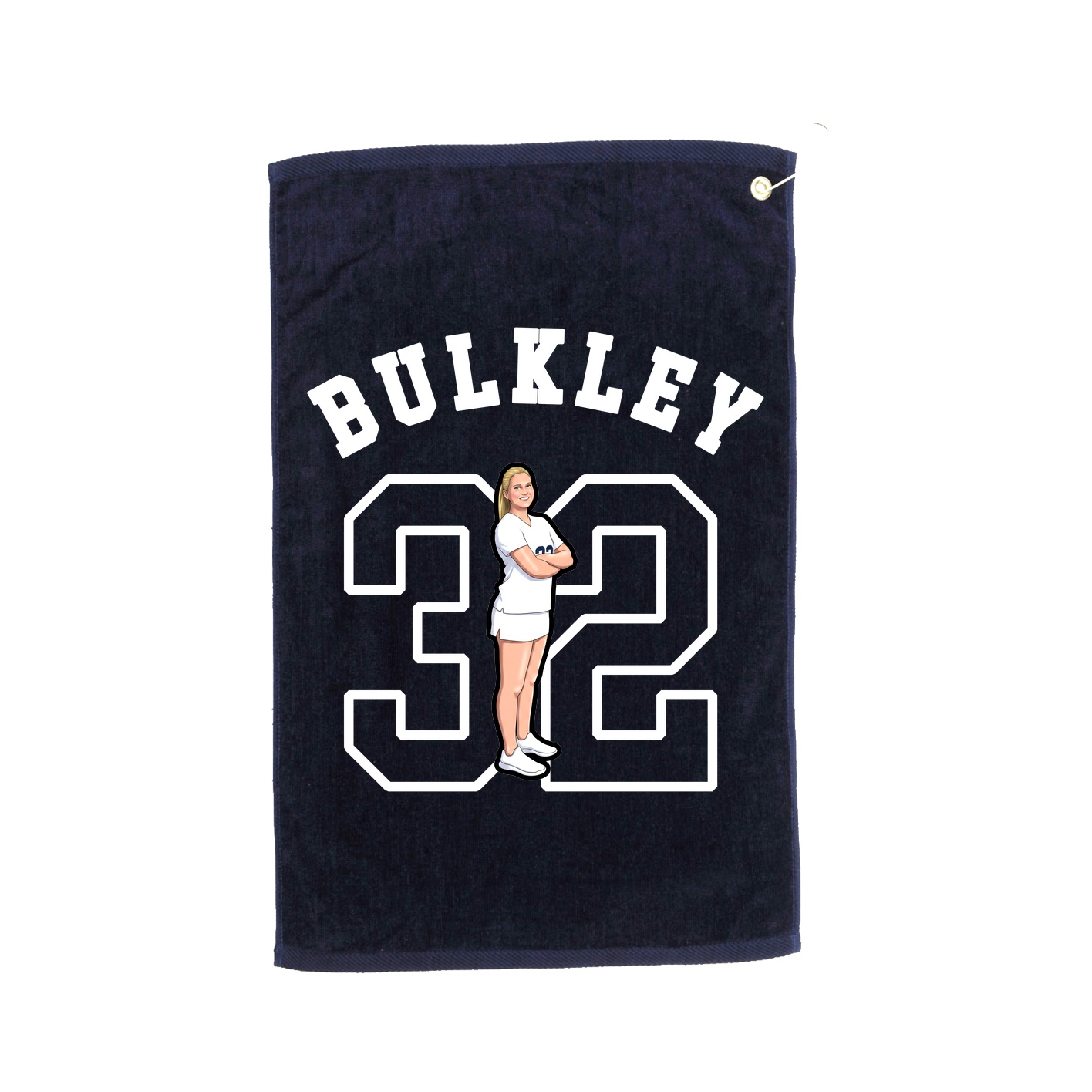 Golf Towel — Shirsey Arch in Navy