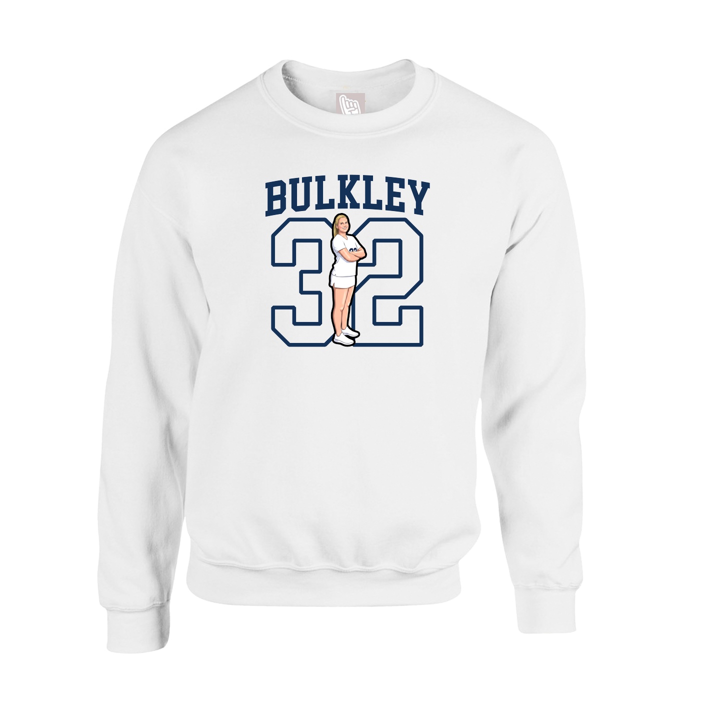 Fleece Crew — Shirsey in White