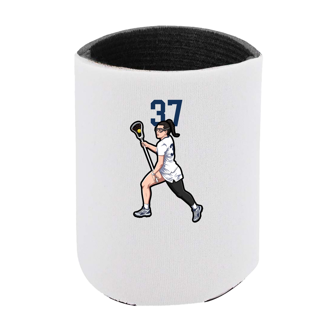 Can Holder — Number Top in White