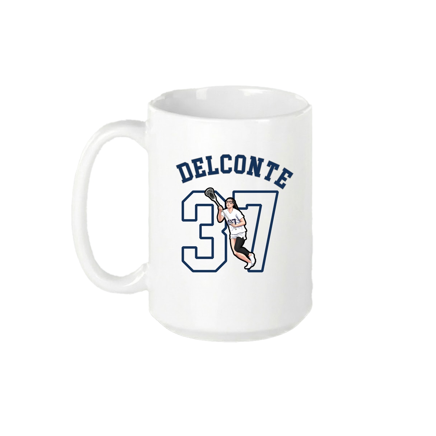 15oz Coffee Mug — Shirsey Arch in White