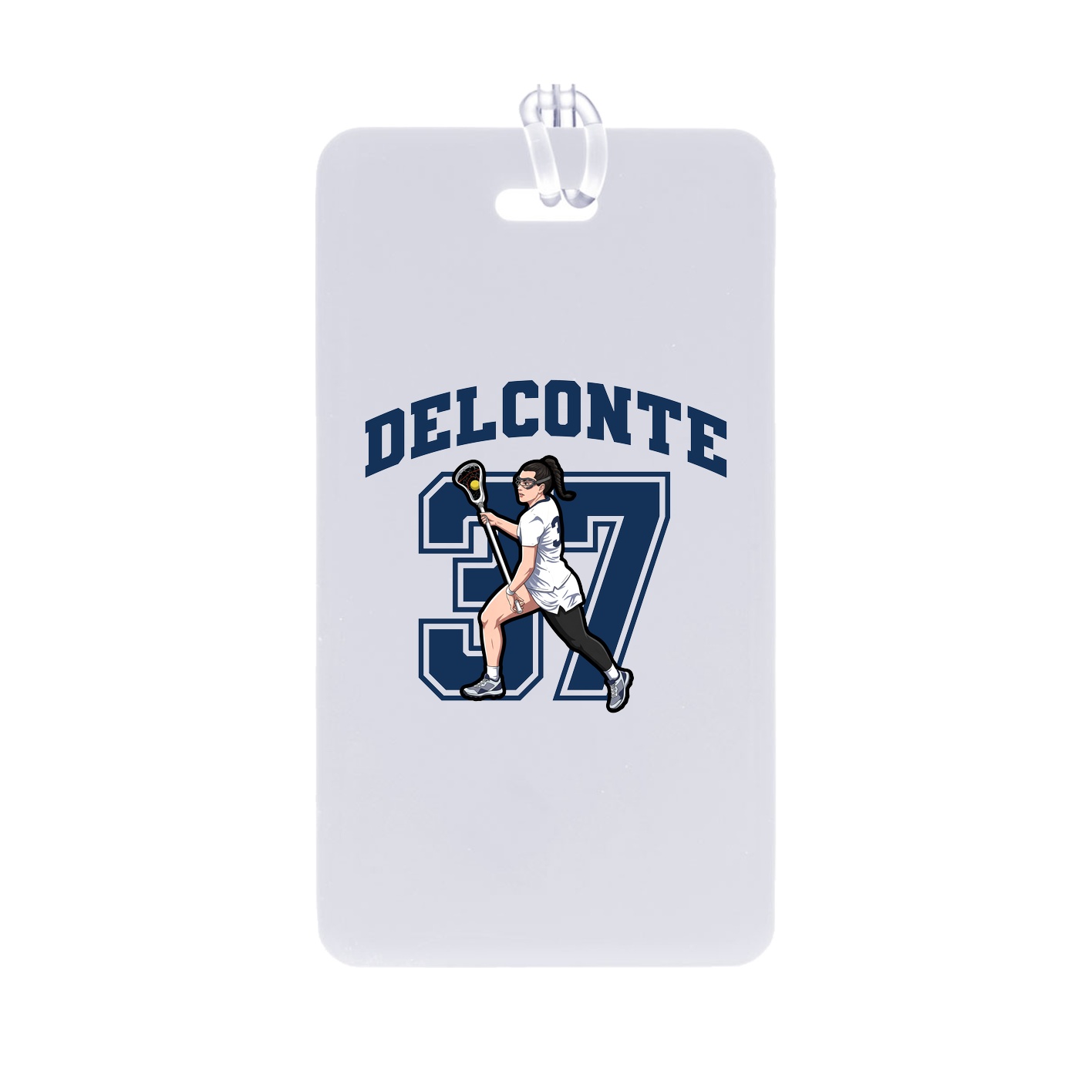 Bag Tag — Number in Classic