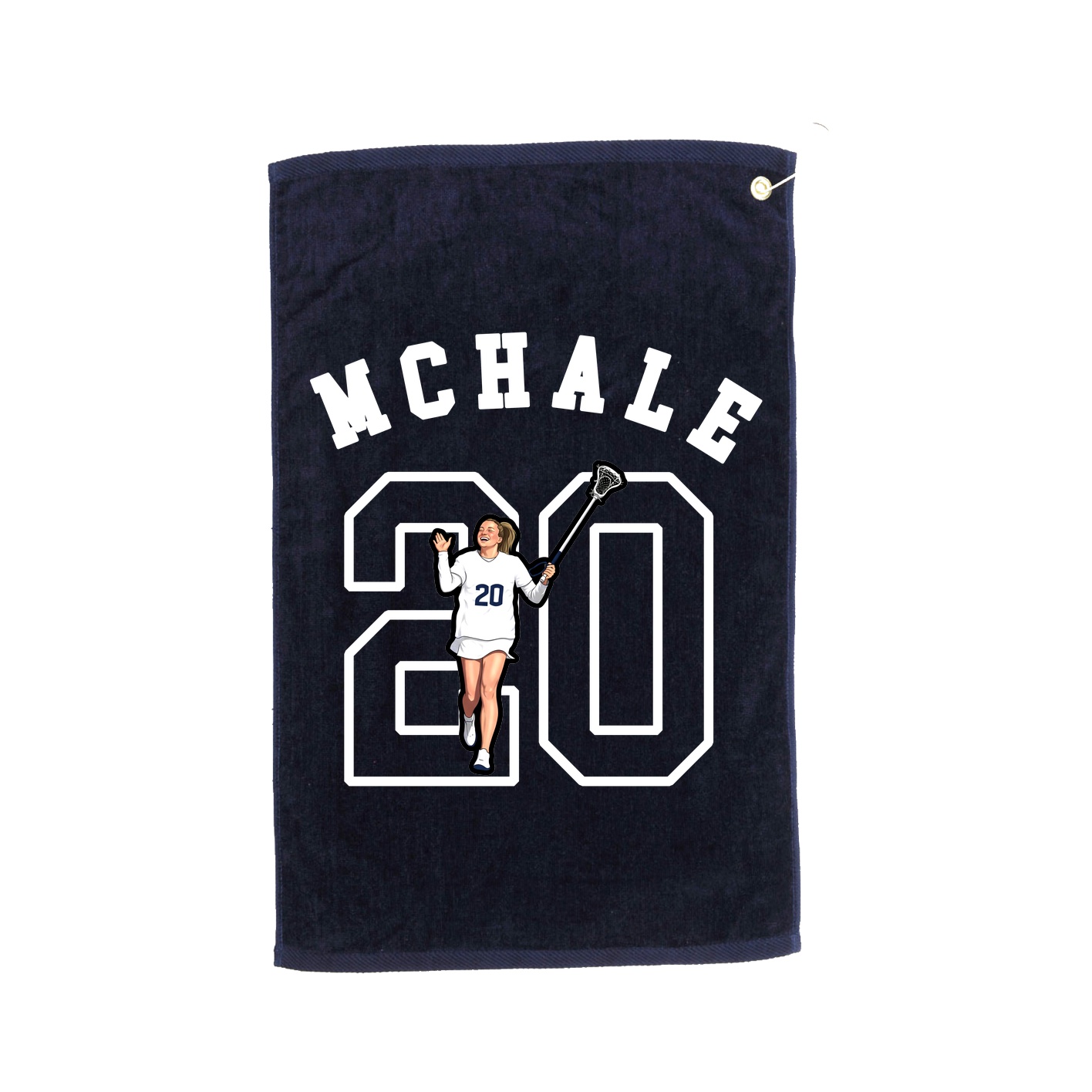 Golf Towel — Shirsey Arch in Navy