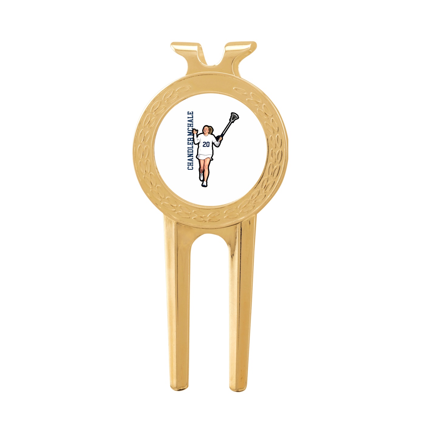 Divot Tool with Ball Marker — Name Vertical in Classic