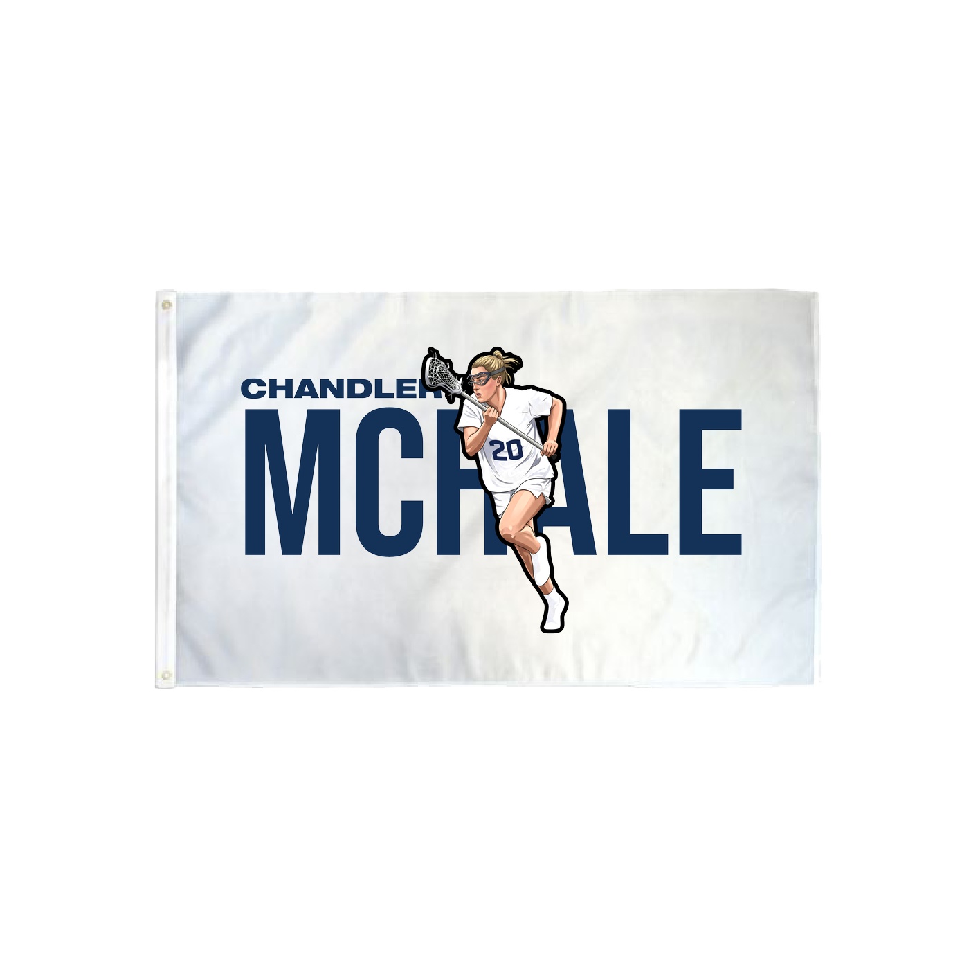 3x5 Flag — Player Name in Classic
