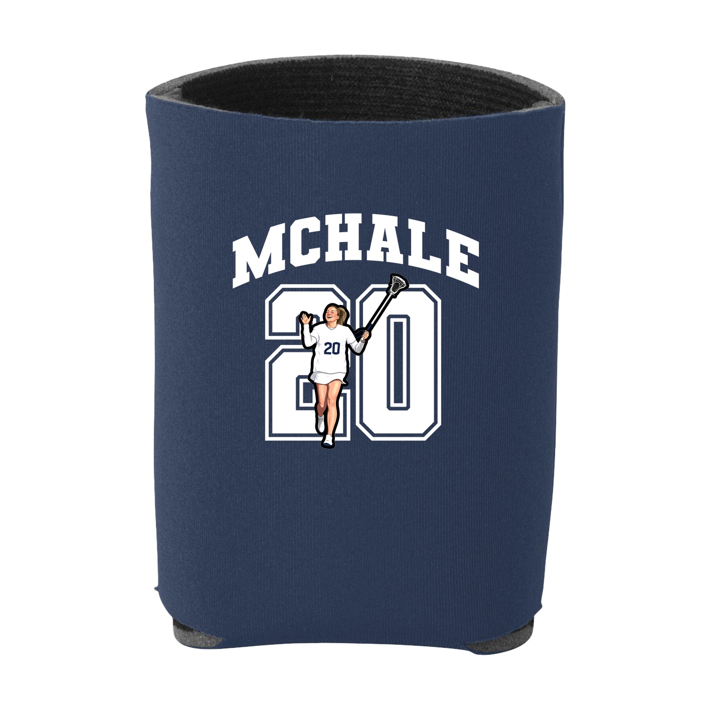 Can Holder — Number in Navy