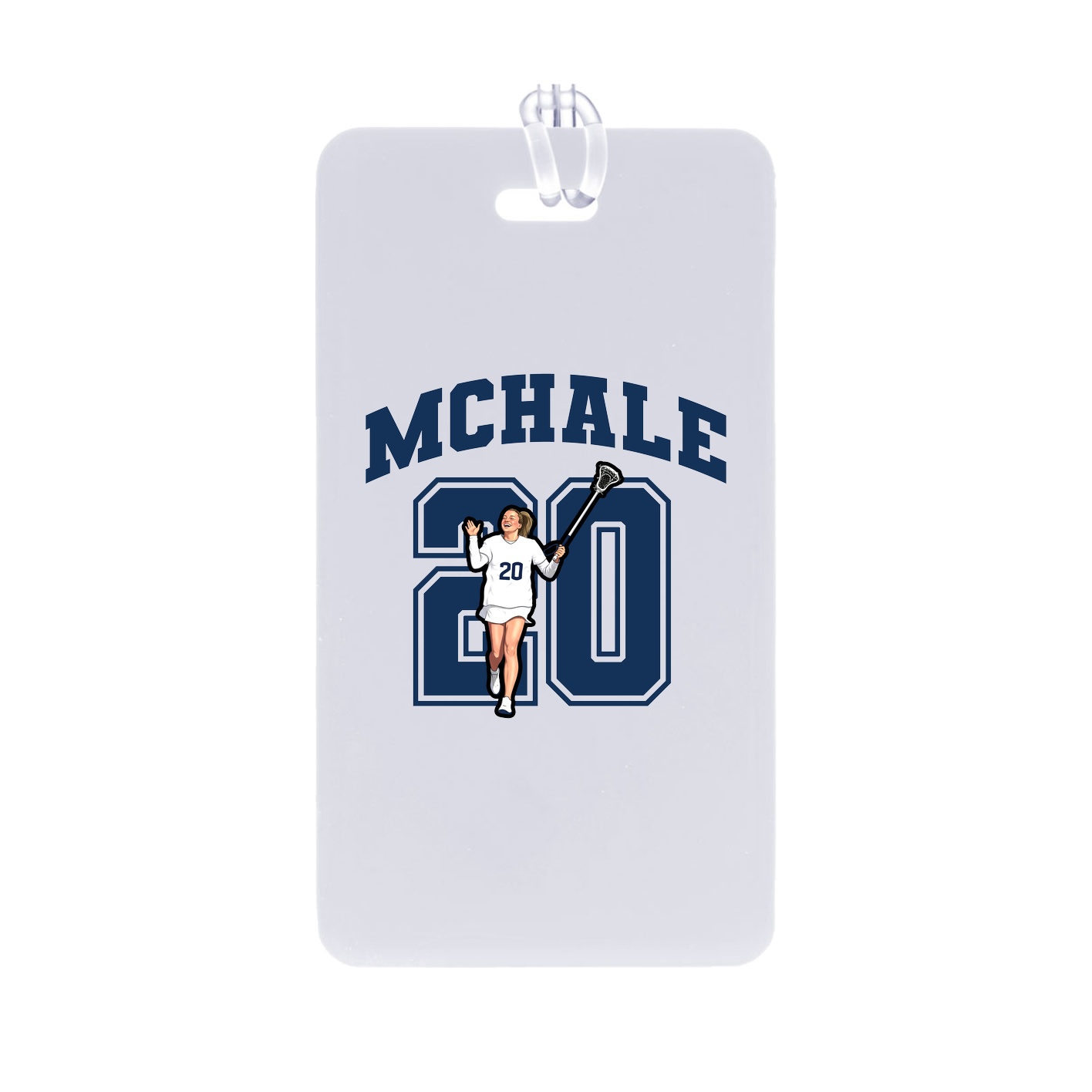 Bag Tag — Number in Classic