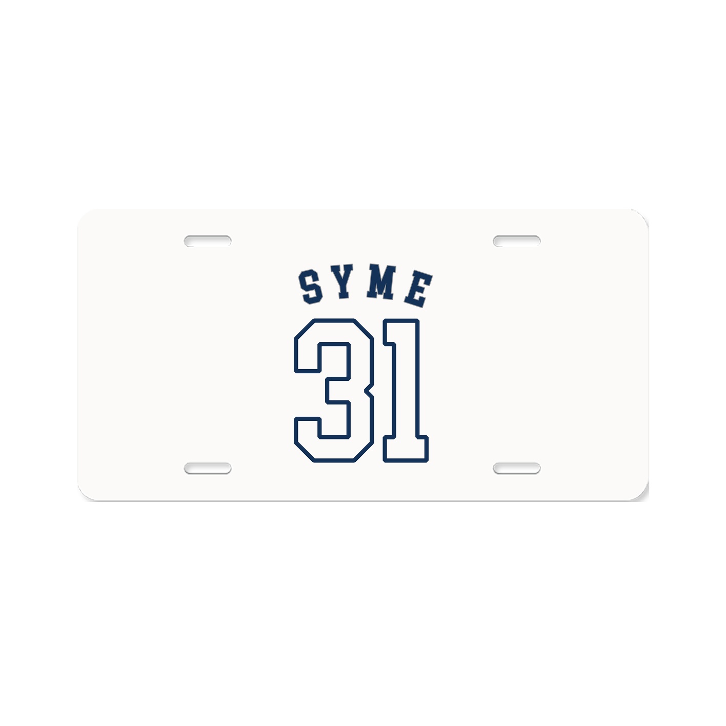 License Plate — Shirsey Arch in Classic