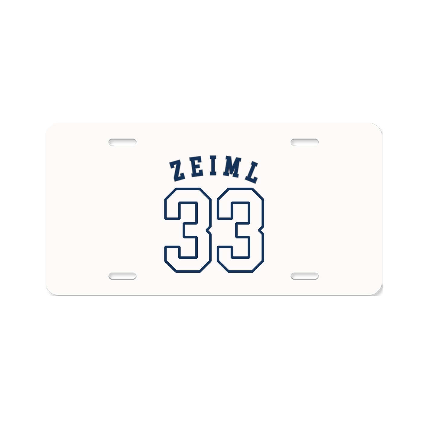License Plate — Shirsey Arch in Classic